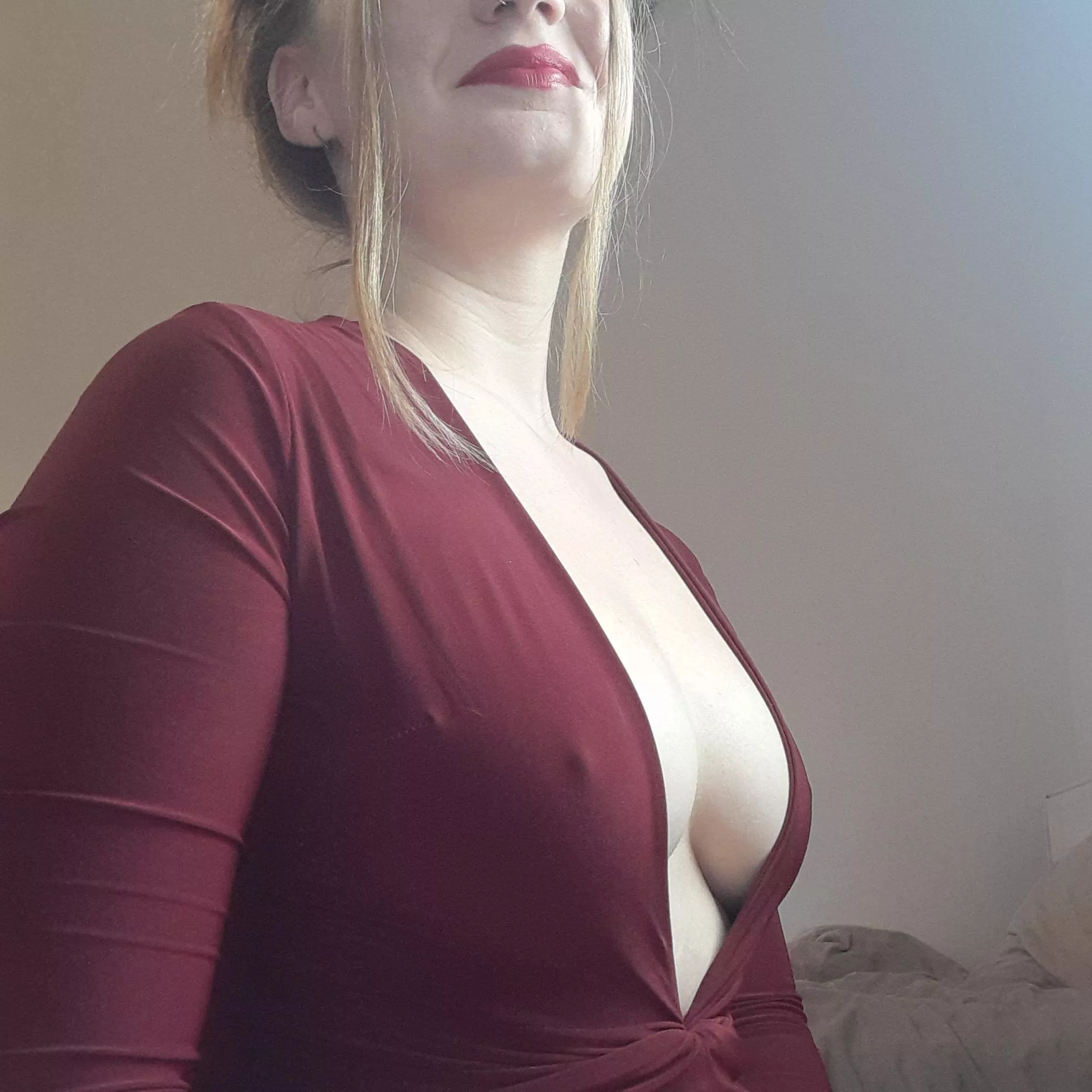 No bra with this dress...