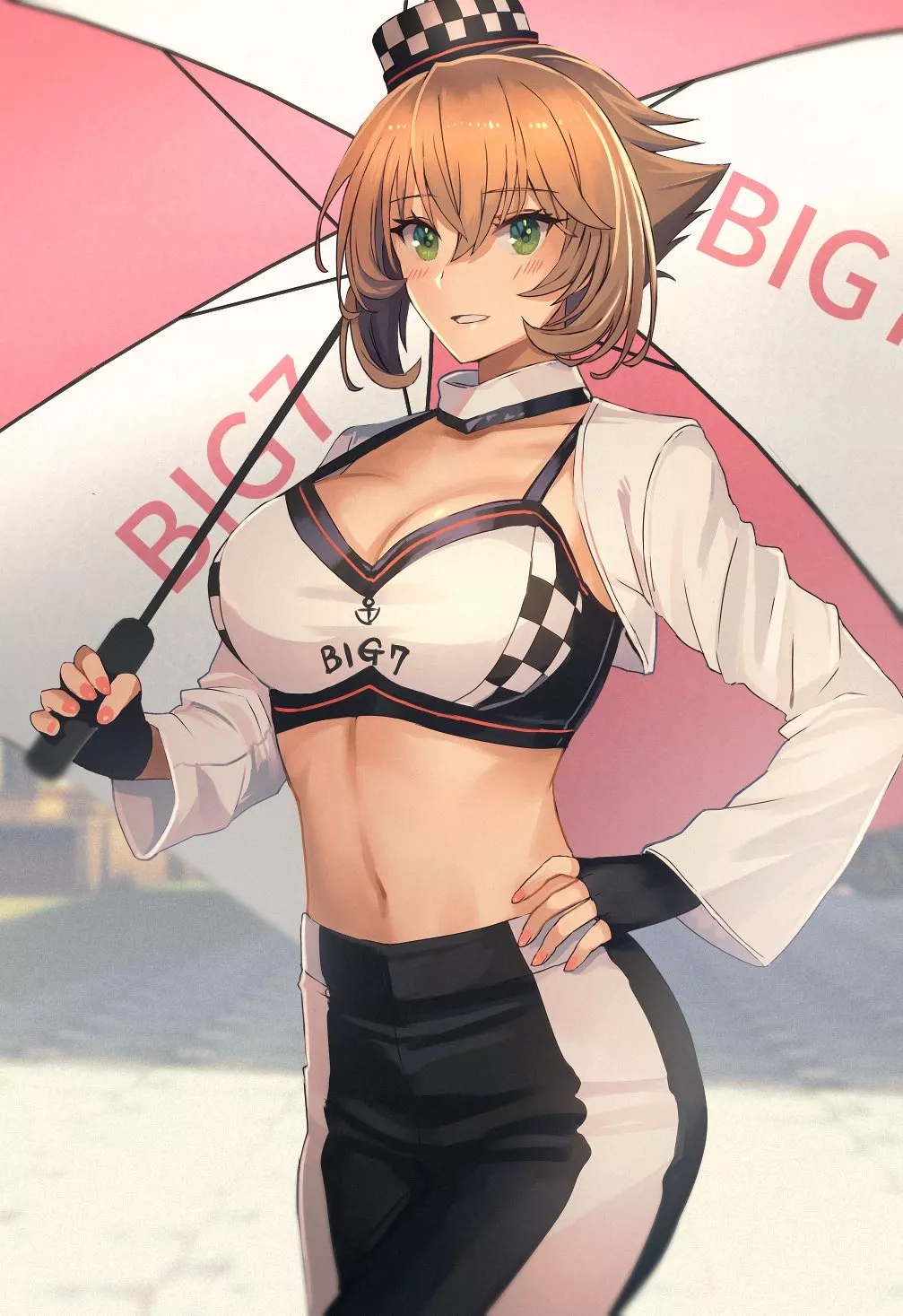 Race Queen Mutsu [Kancolle]