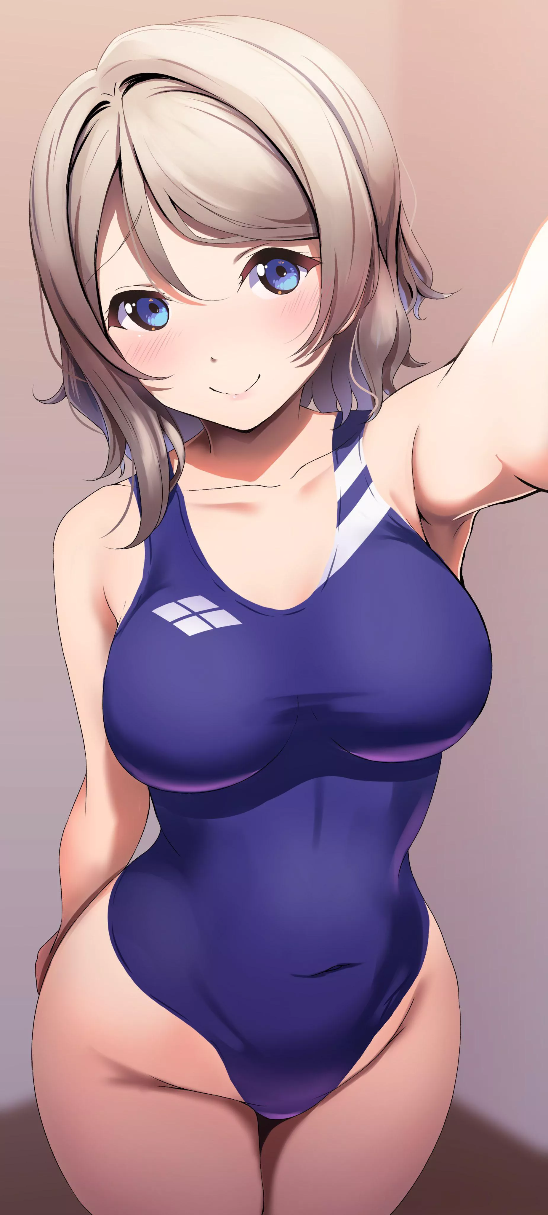 Selfie in a swimsuit