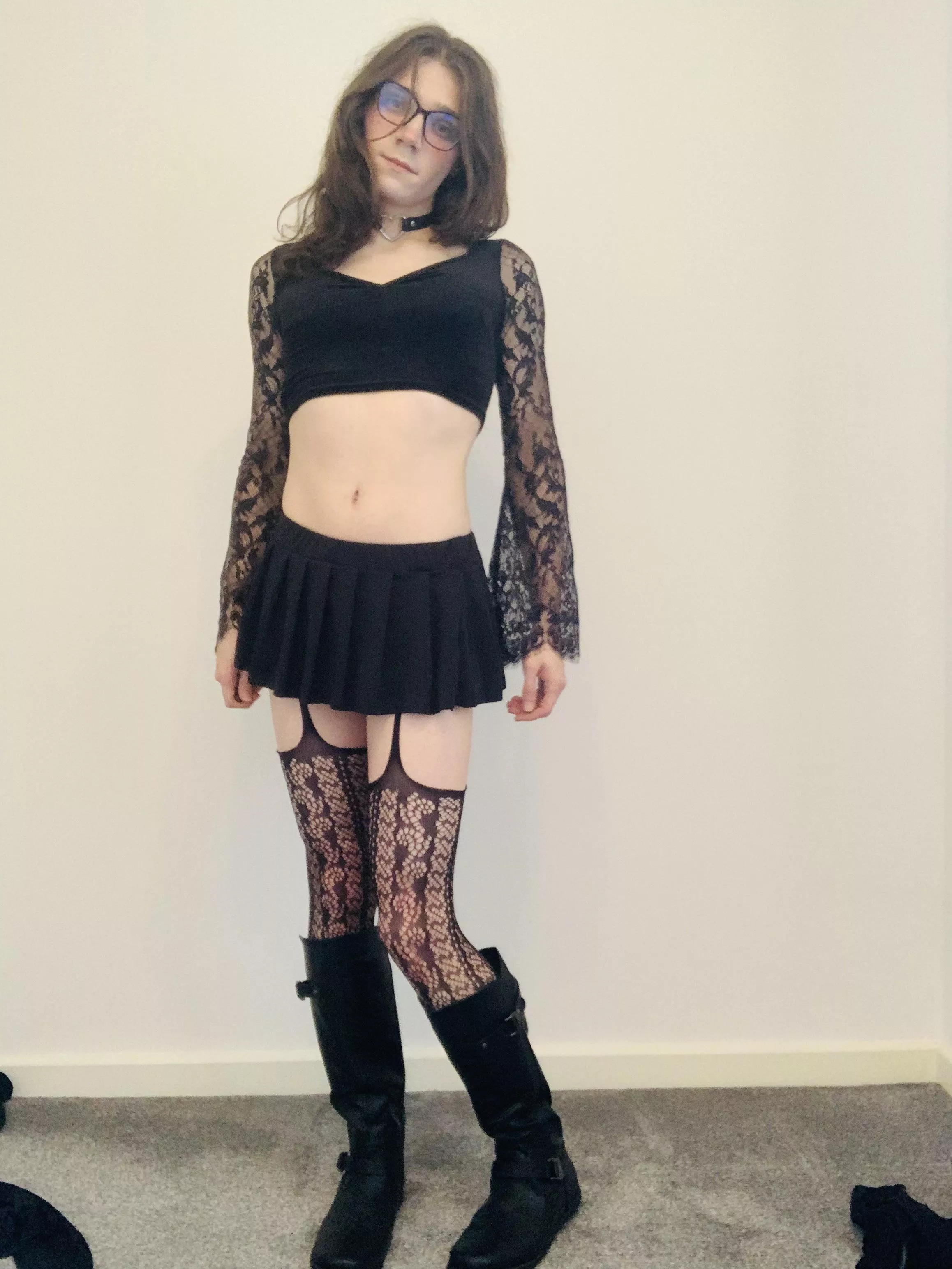 Super happy with how this turned out, I think the top and tights work together. ðŸ¥°