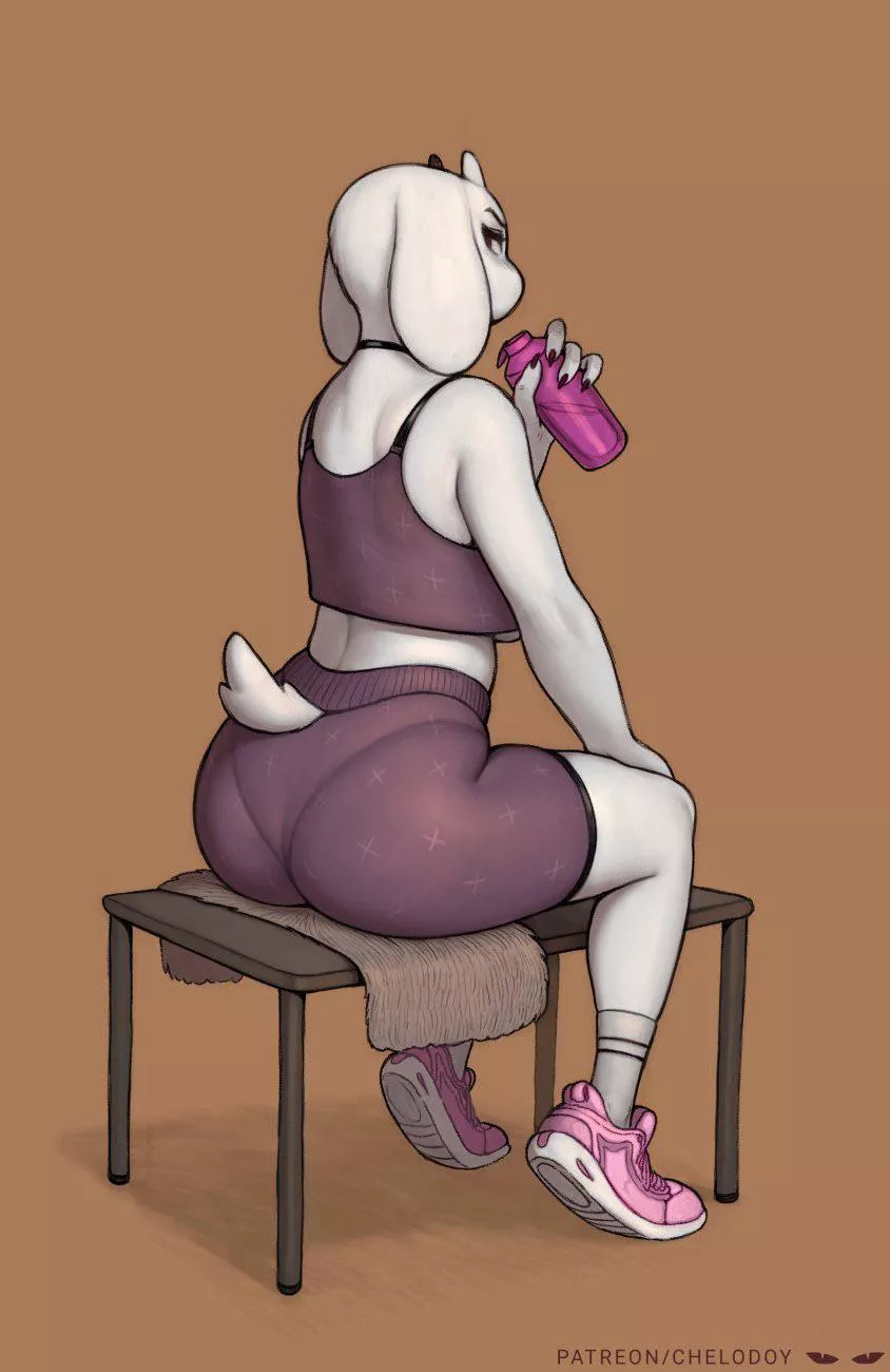 [Toriel] after workout (Chelodoy)