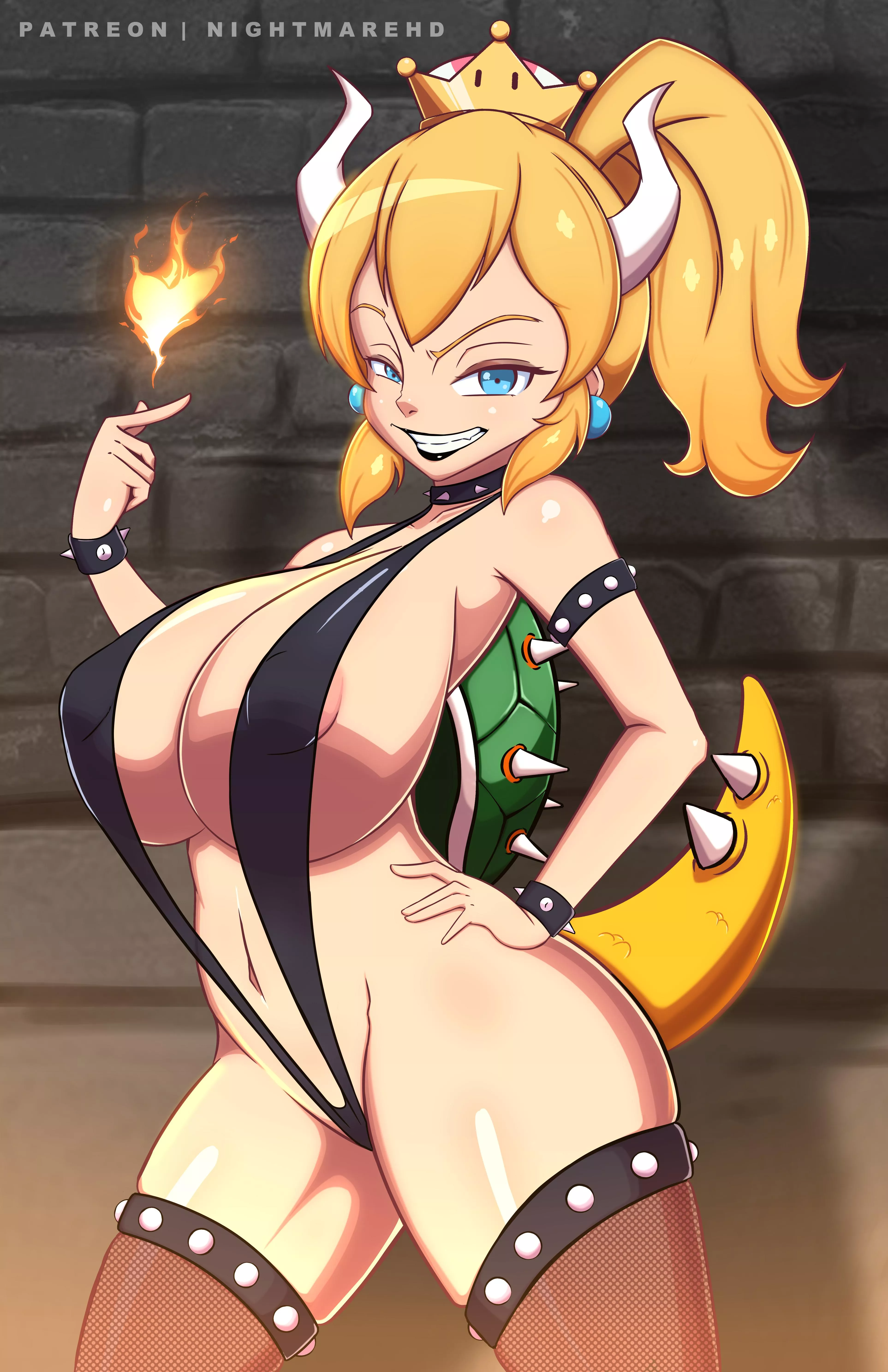 Bowsette Is Hot (nightmare hdraw)