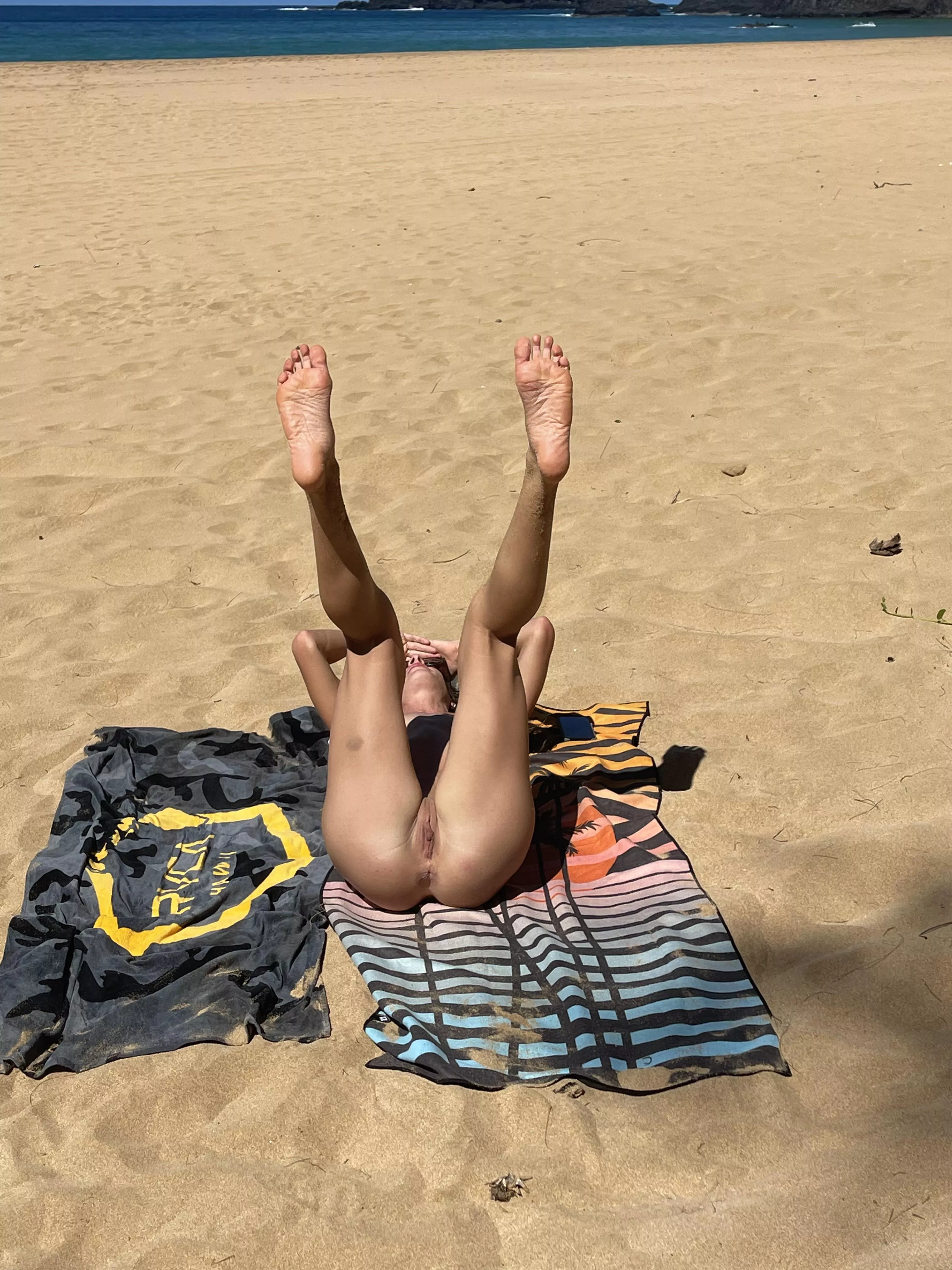 [F] we got naughty at the beach!