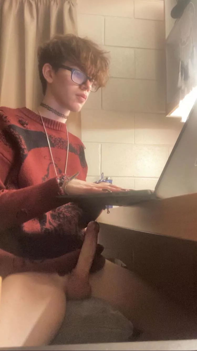 Just a college boy studying [18]