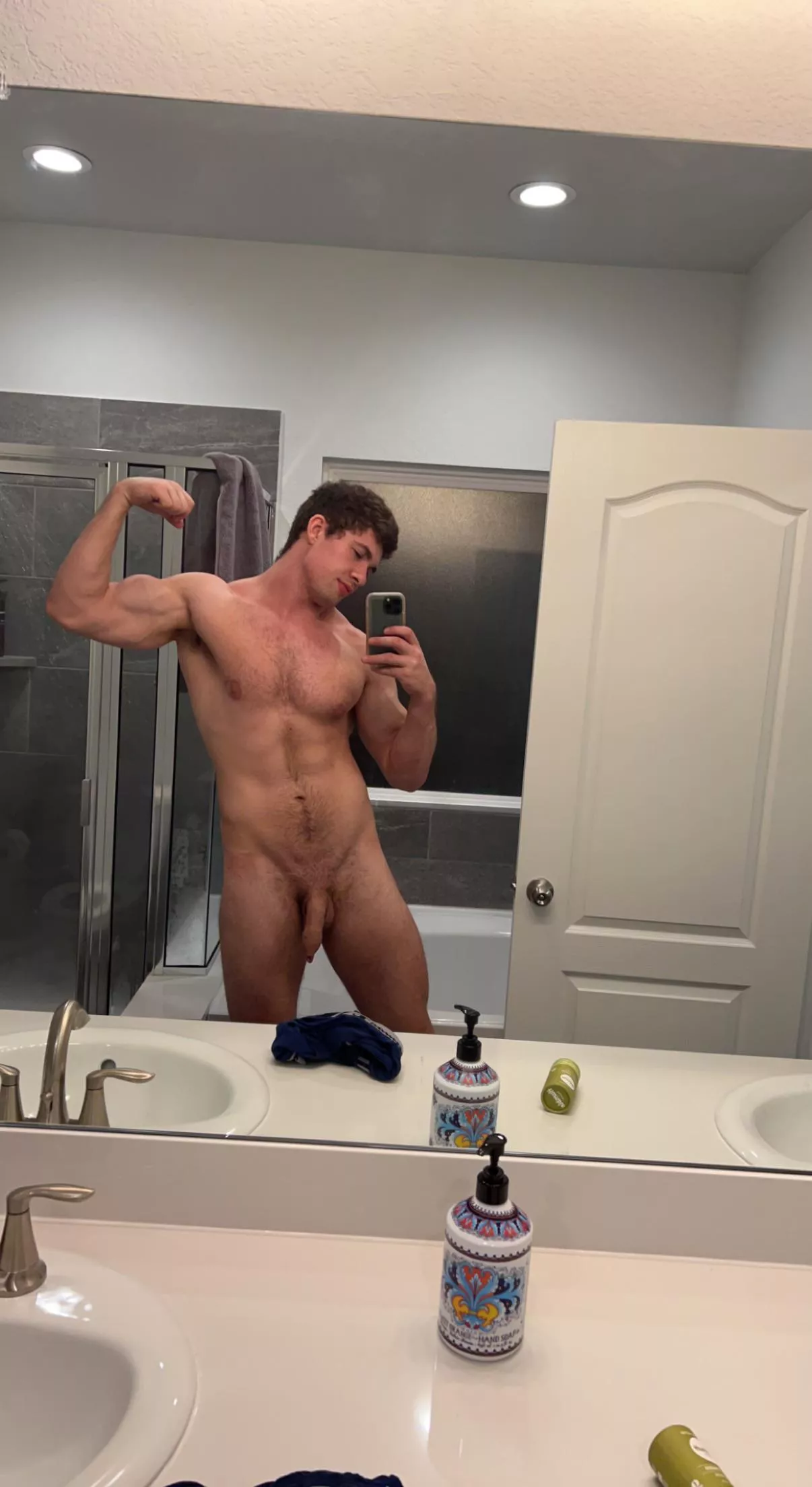 Soft cock hard body