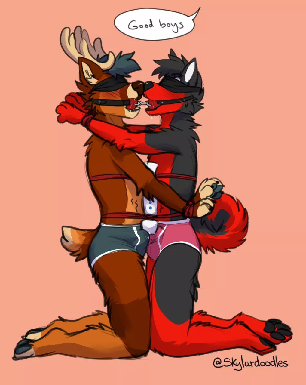 Struggling Together (RedFeatherStorm)