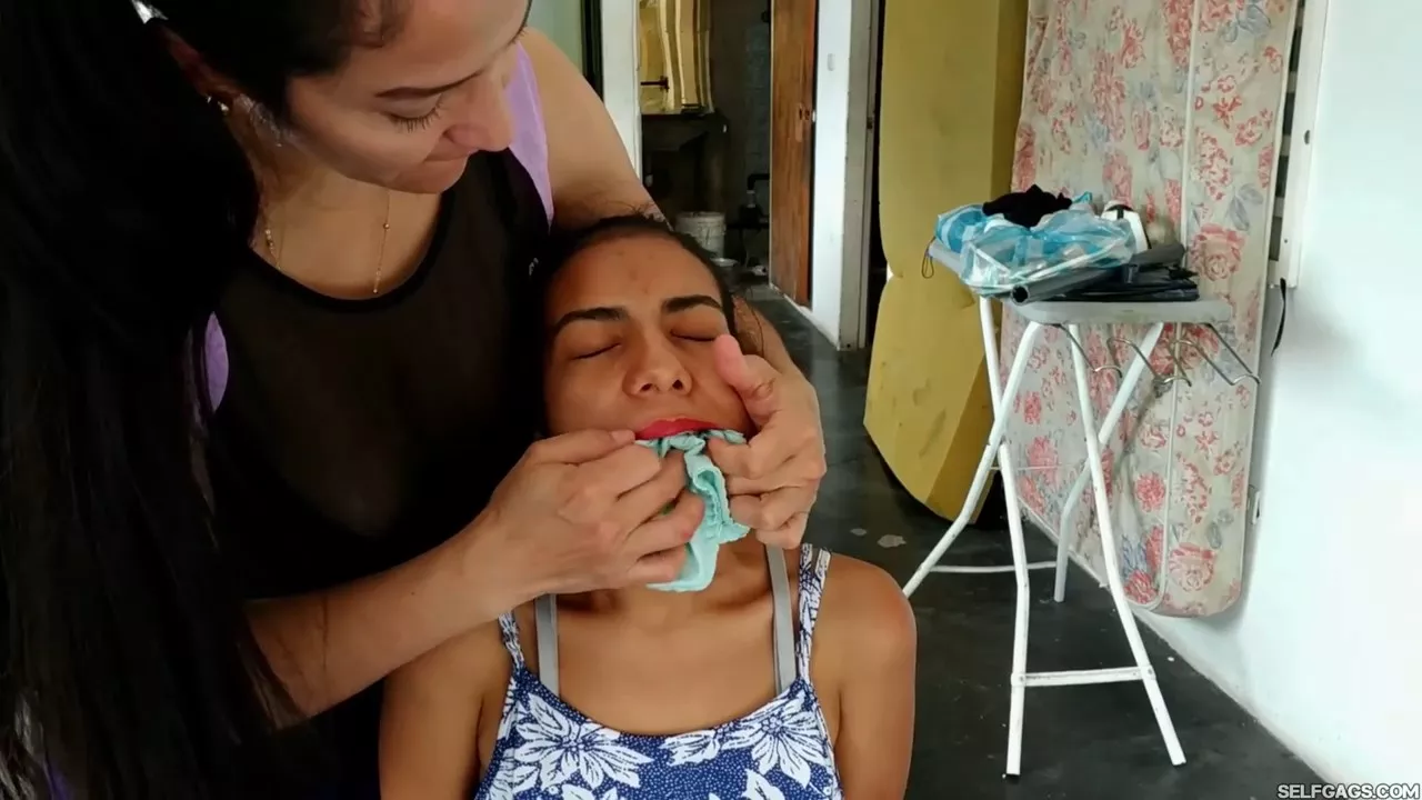 Stuffing Her Daughter's Mouth