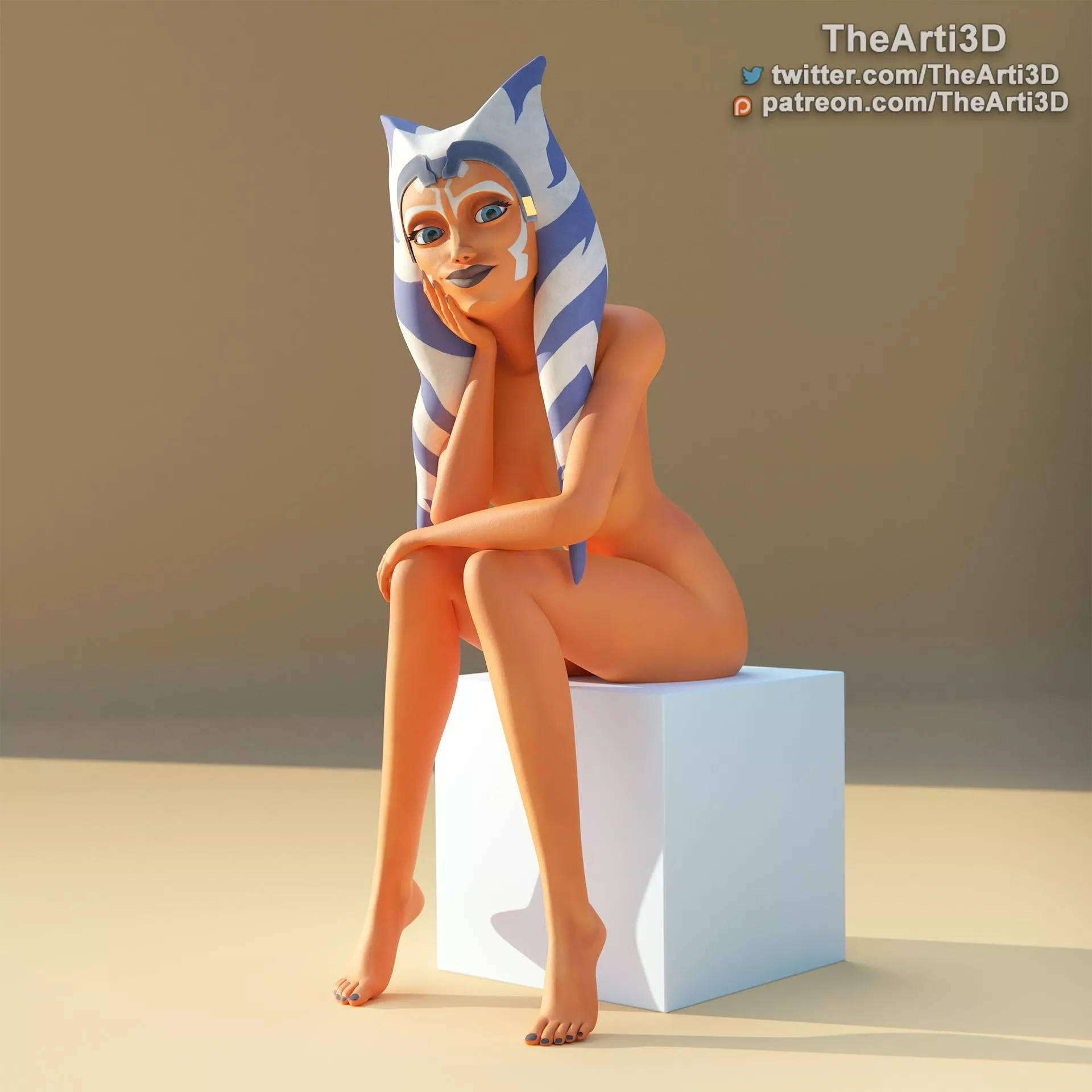 Thinking Ahsoka (TheArti3D)