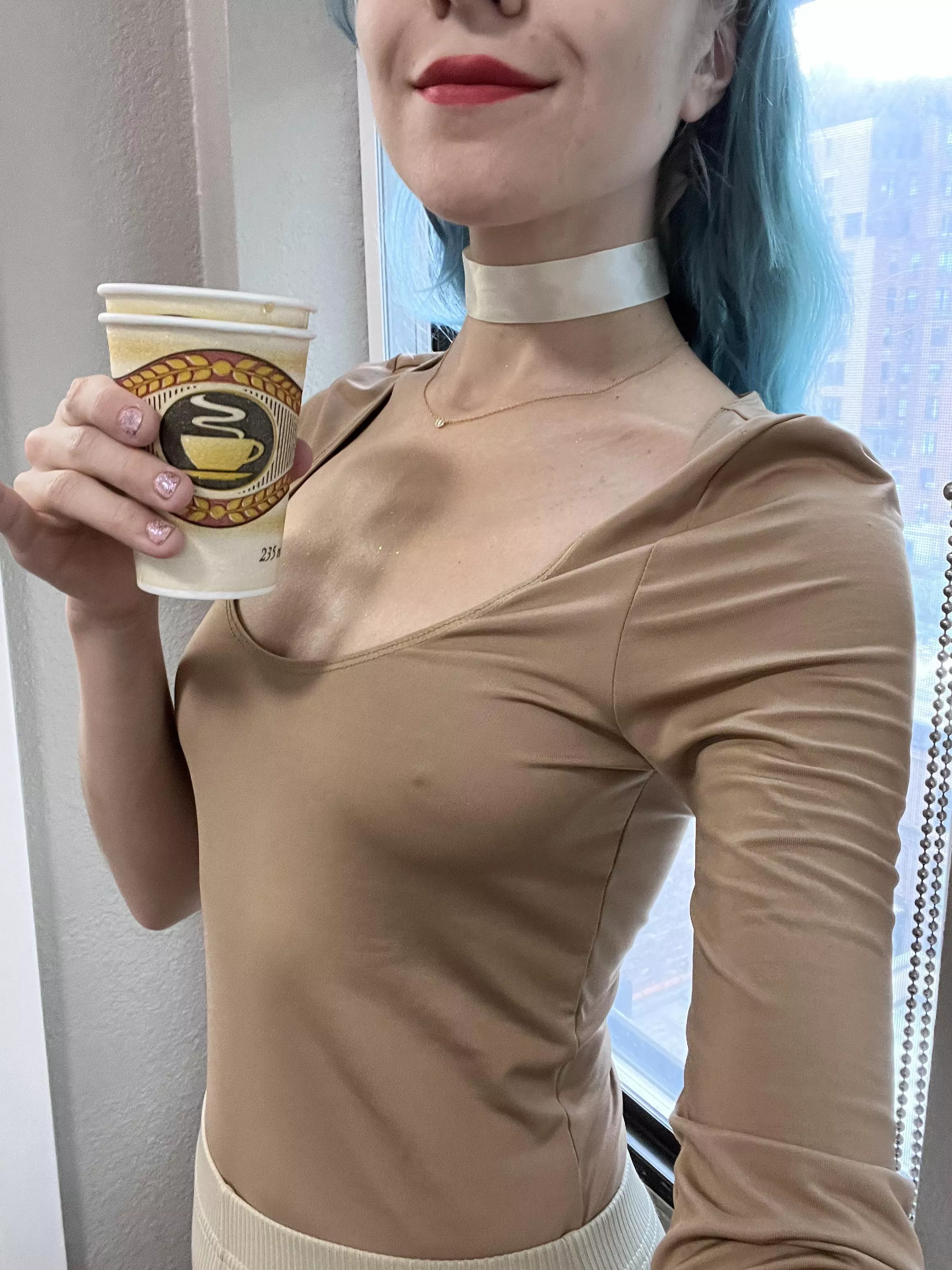 Which is perkier my coffee or my nipples?