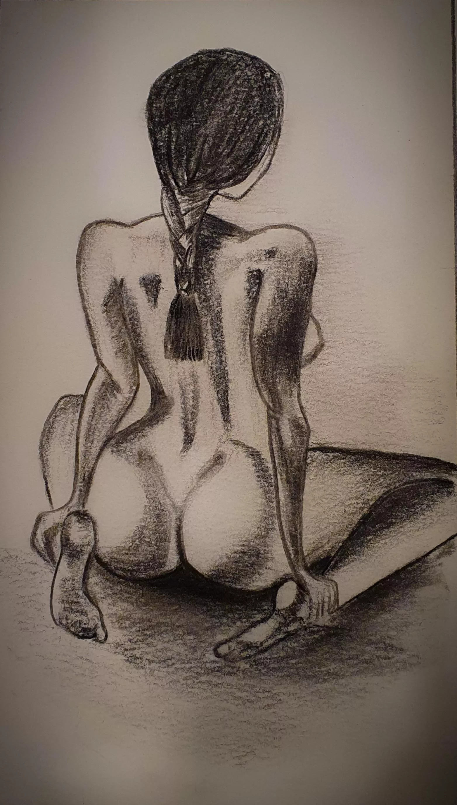 A quick charcoal sketch