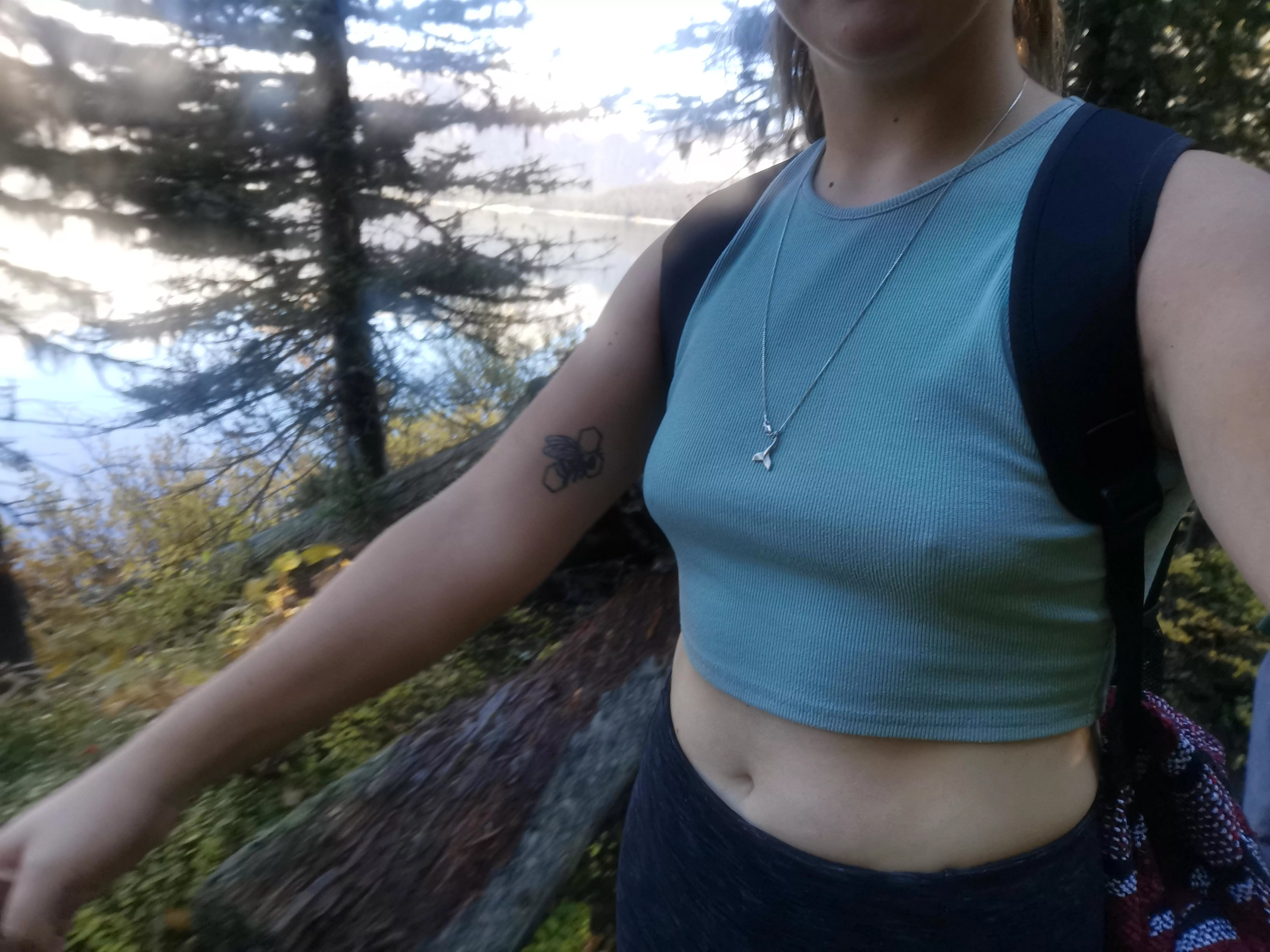 (F21) Got a little chilly on my hike yesterday ðŸ’‹