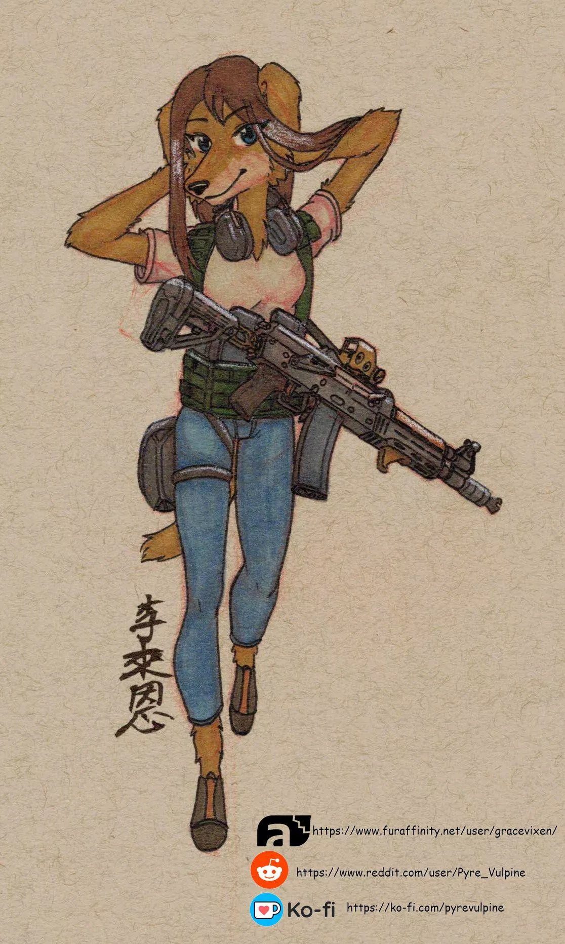 Gun Day Sunday 107! (Art By Me)