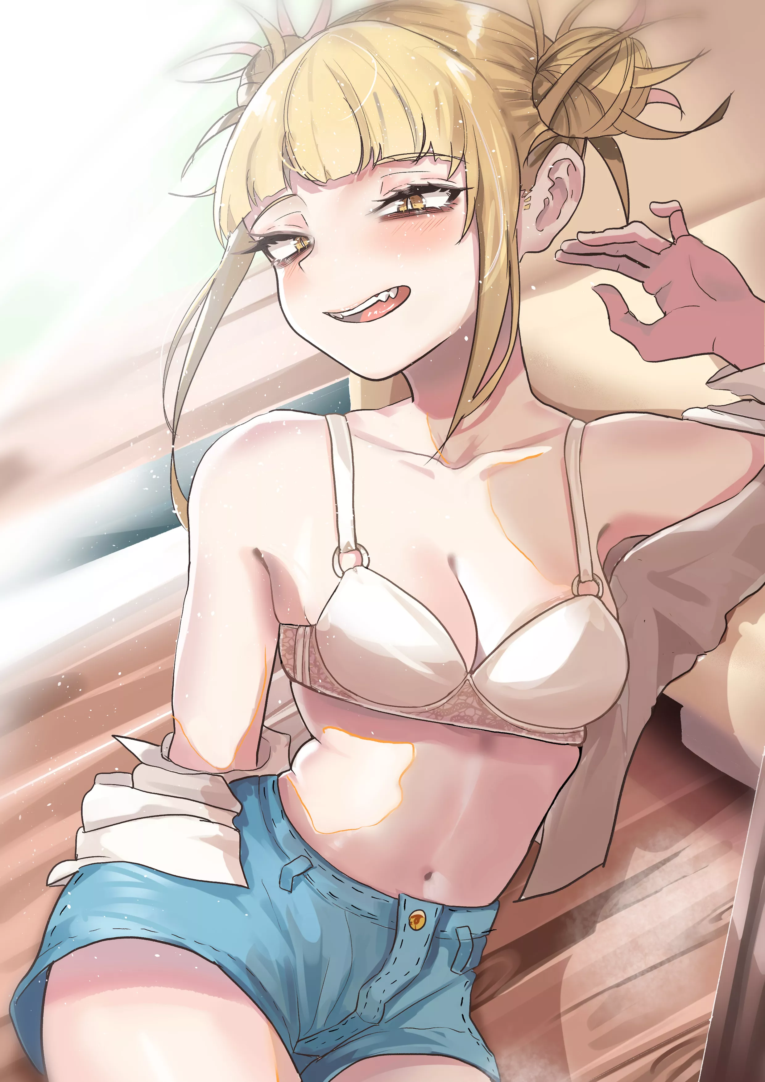 Himiko's lovely bra (by zx623723)