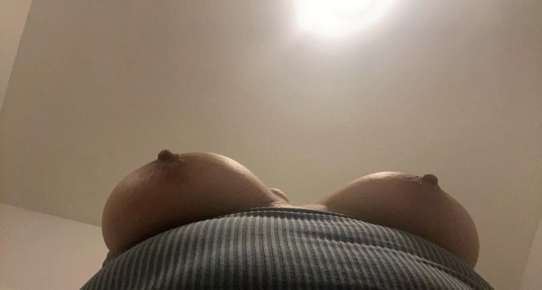 i love this view of my nipples