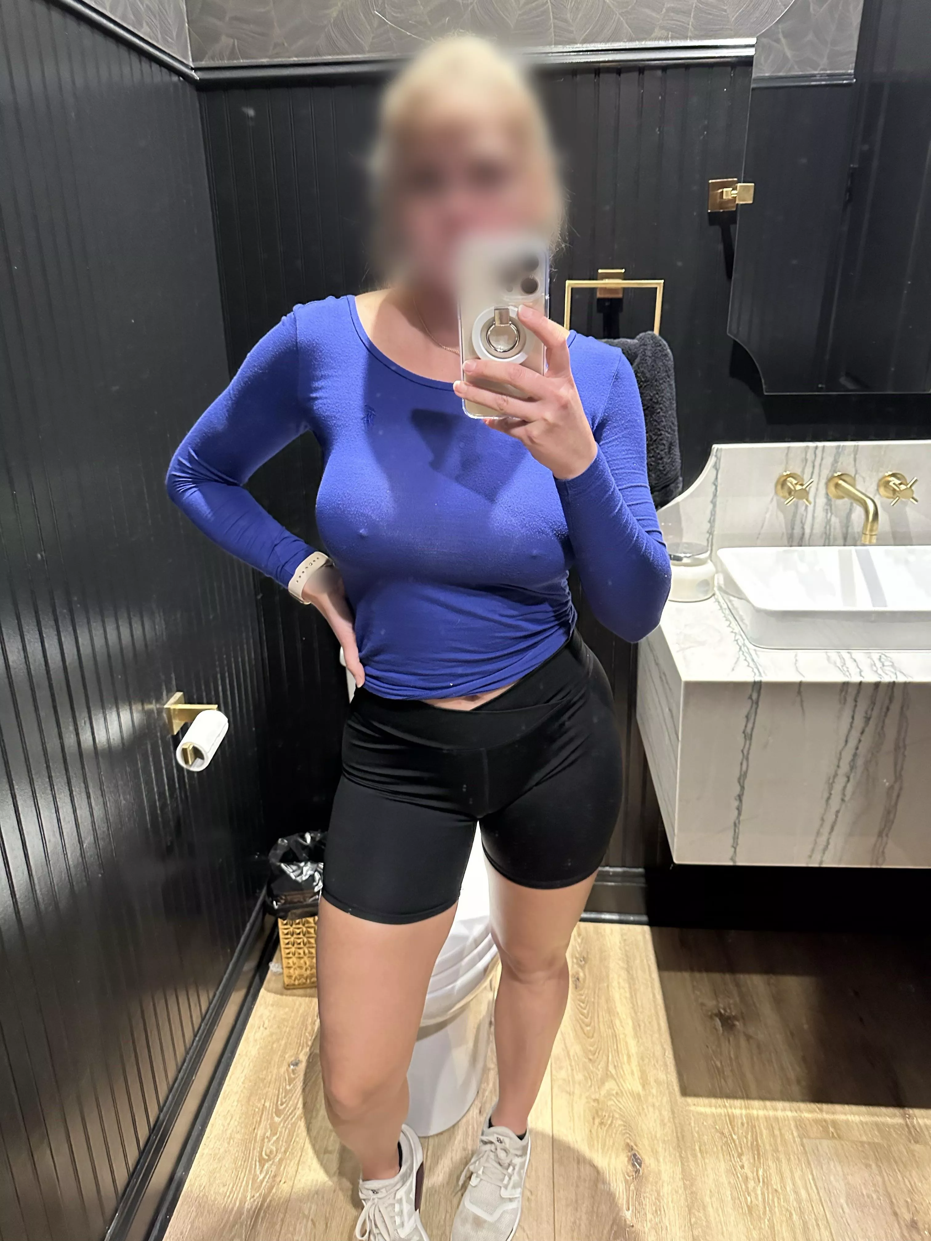 My sexy wife’s weekend outfit