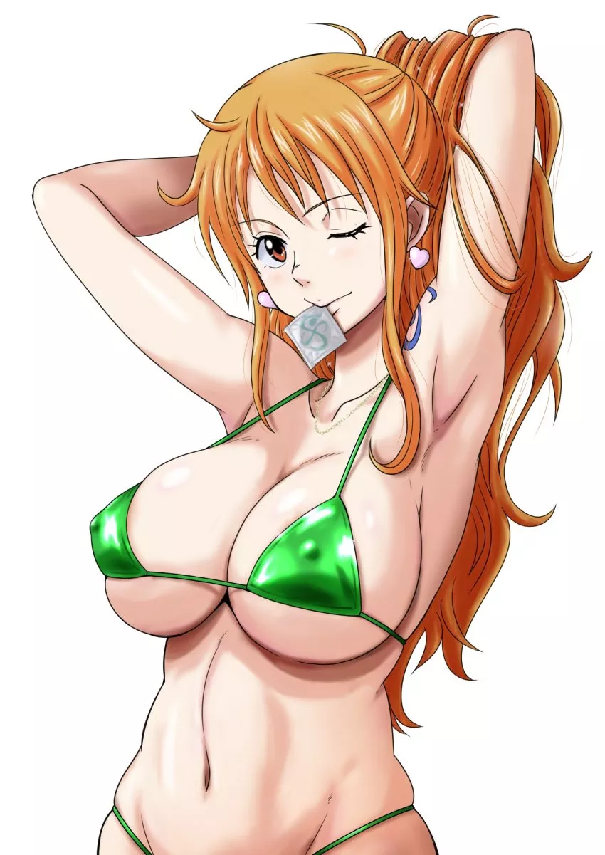 Nami preparing for one of her clients