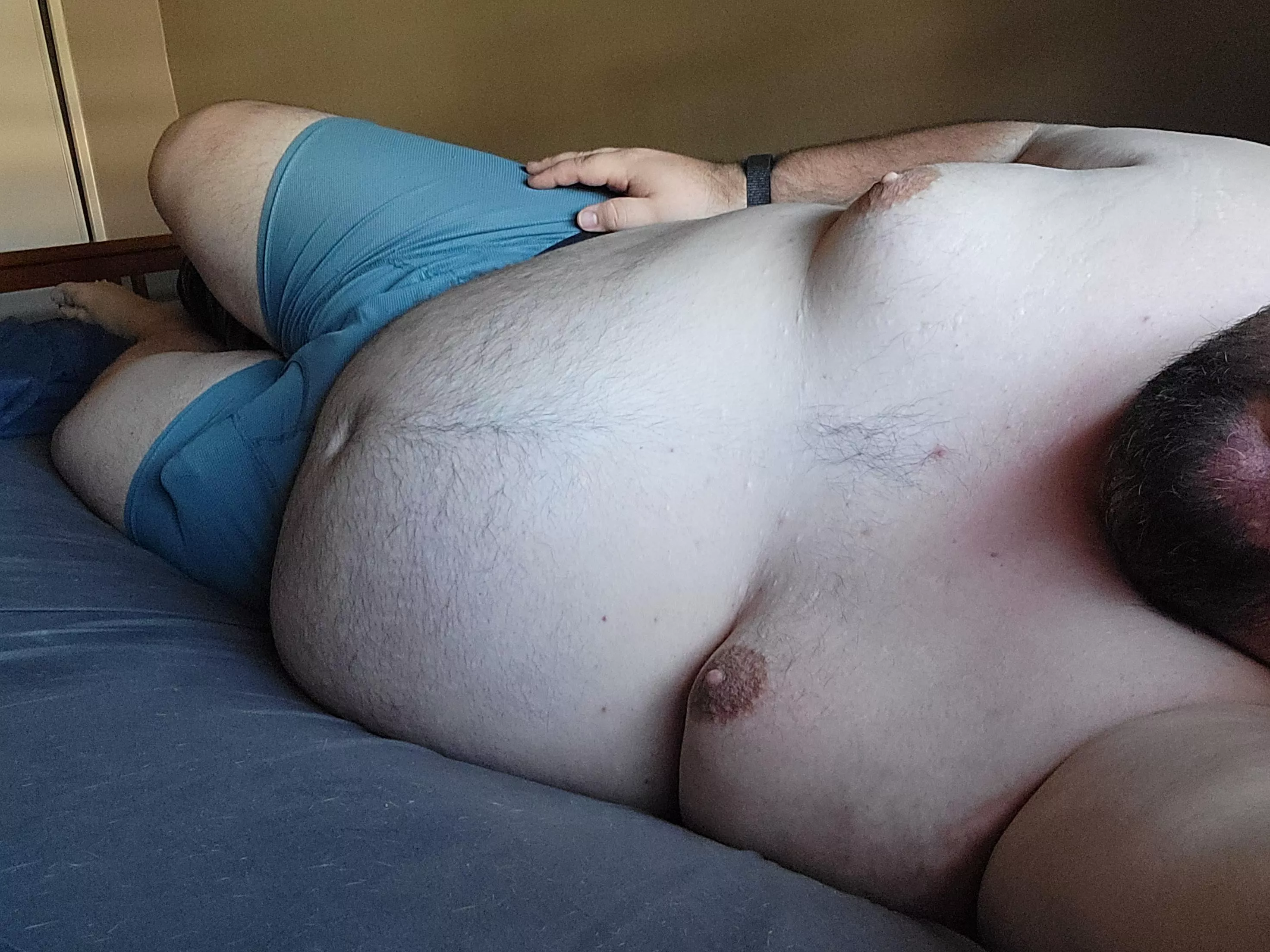 so I've gotten fatter. cock still huge though