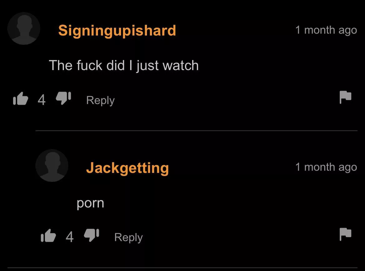 That is what he watched