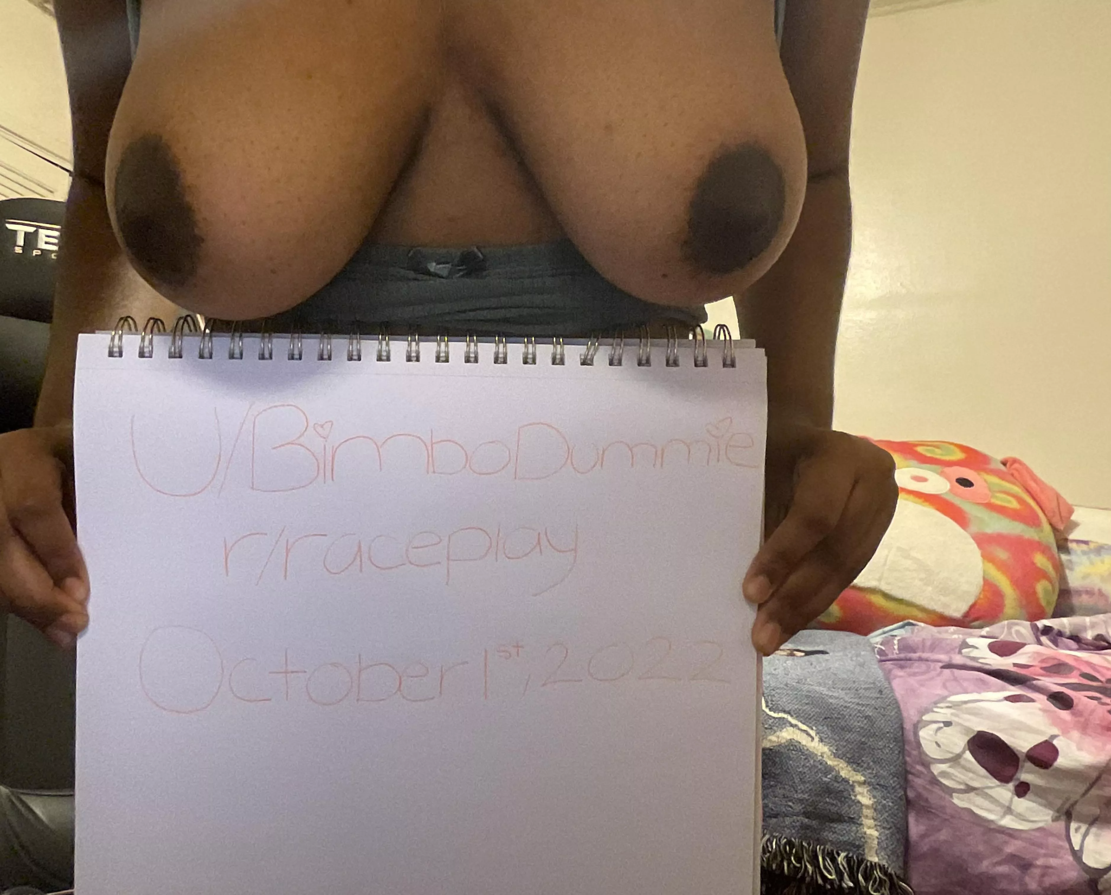 Your cum over my tits would be great.. But a creampie would be better (verification post)