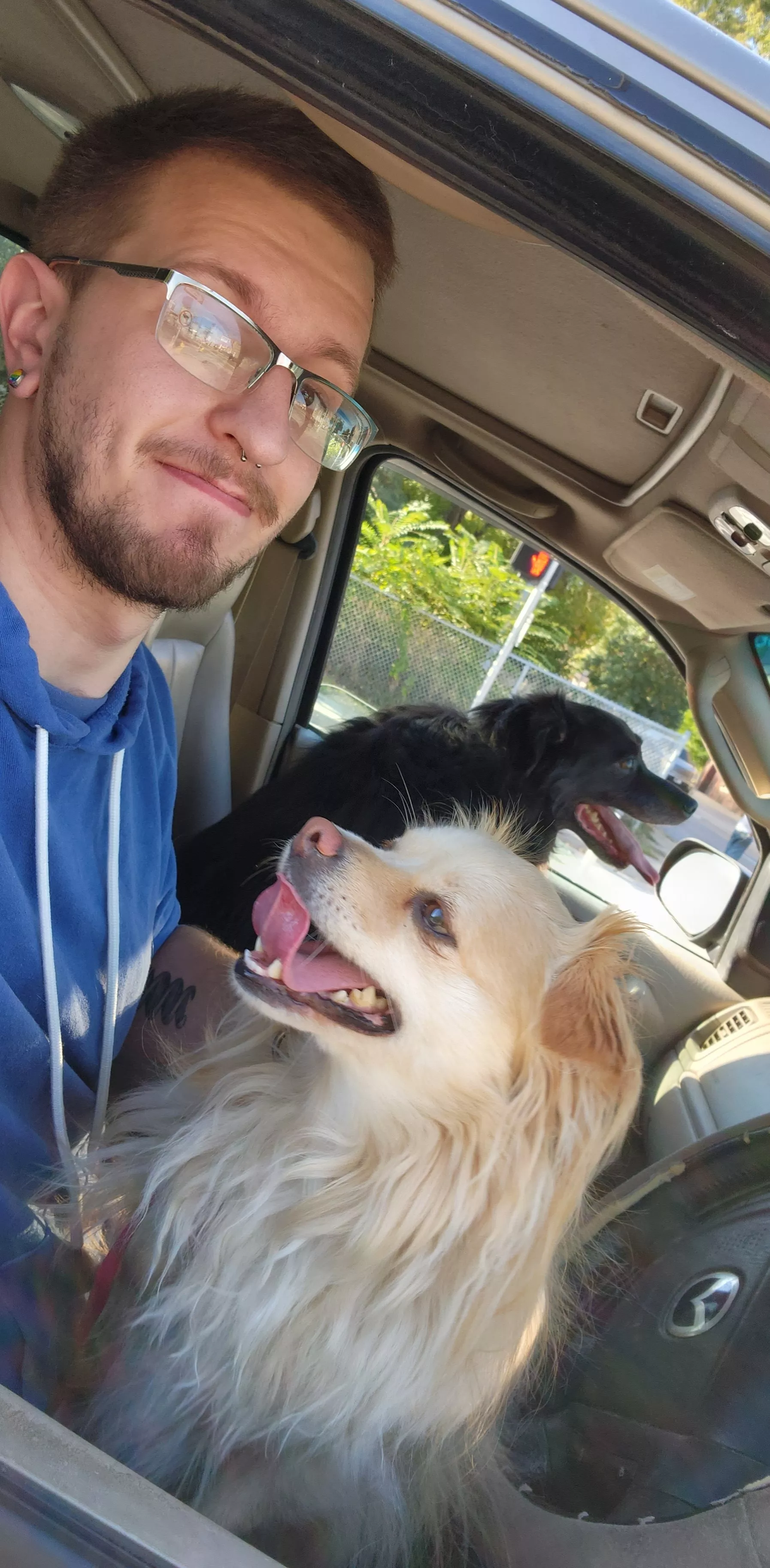 3 tired boys after a day at the park