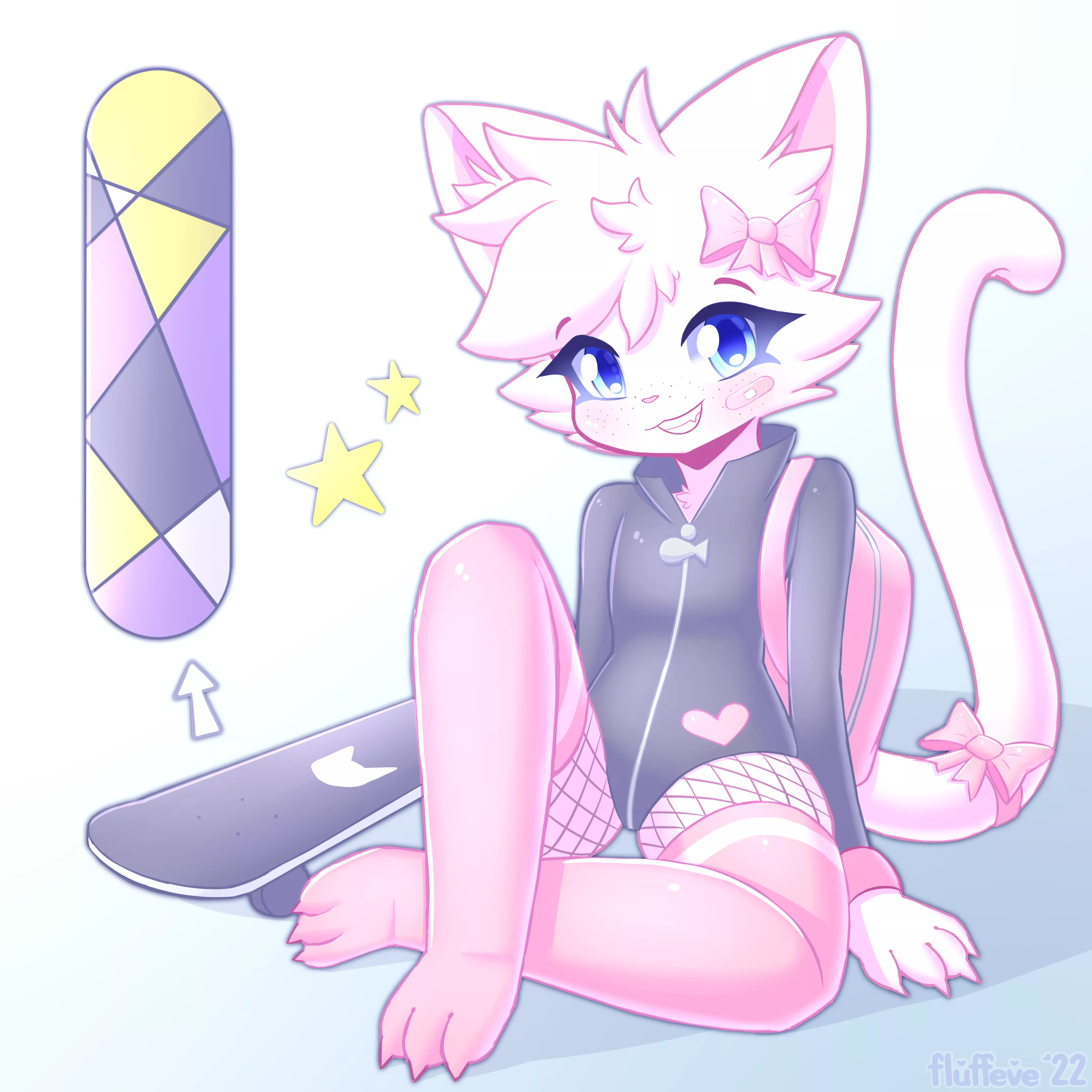 🛹 (Art by me: @fluffeve on Twitter)