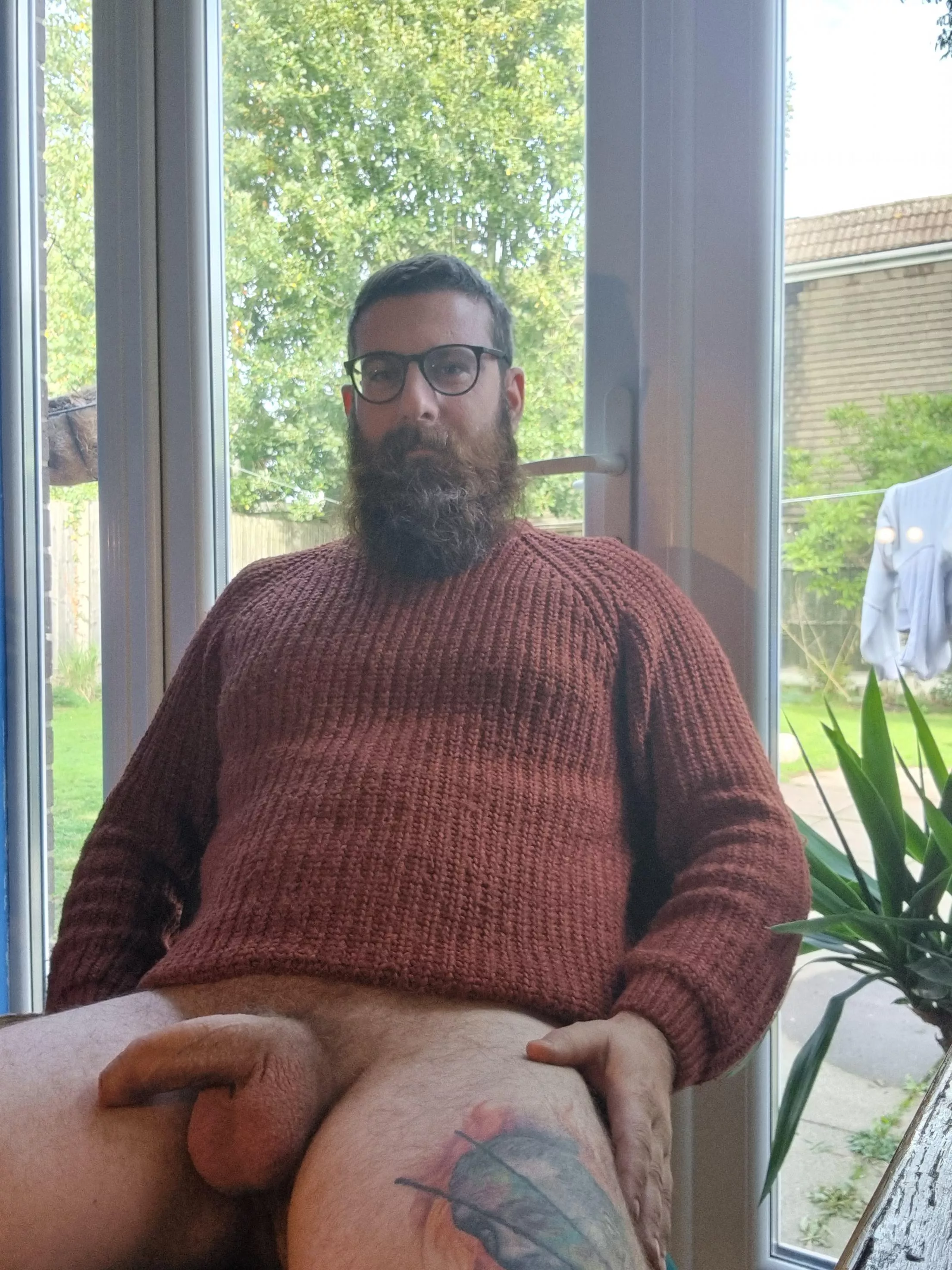 Autumn days have set in, woolly jumper on til March [37]