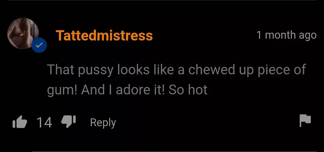 Chewed bubblegum is hot