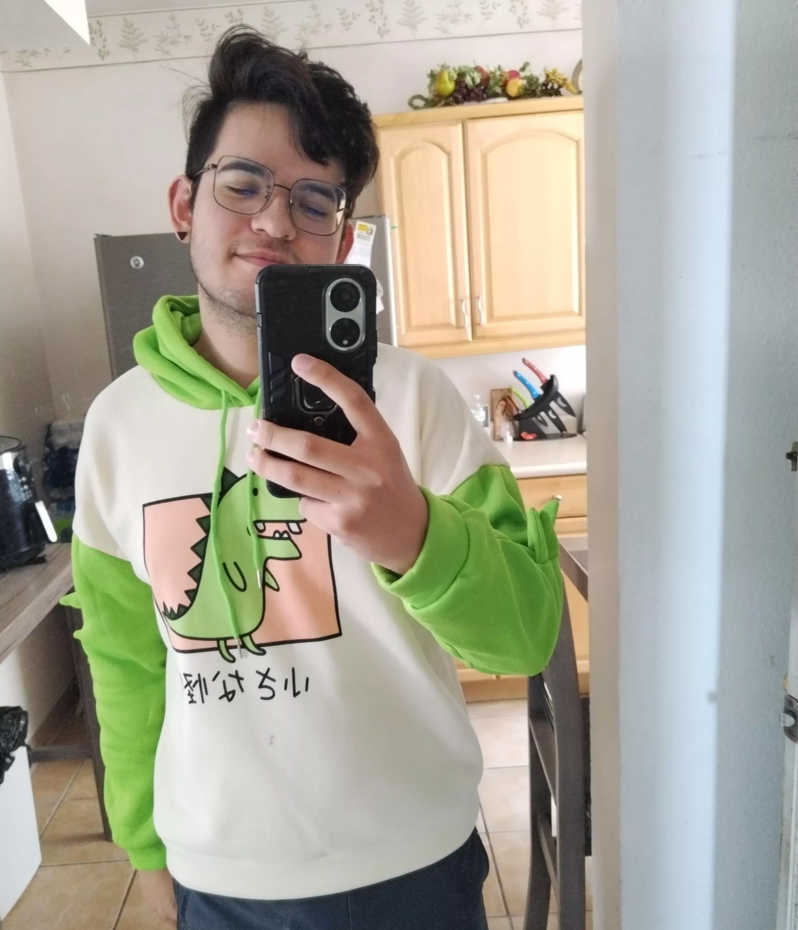 got this new hoodie and felt kinda cute