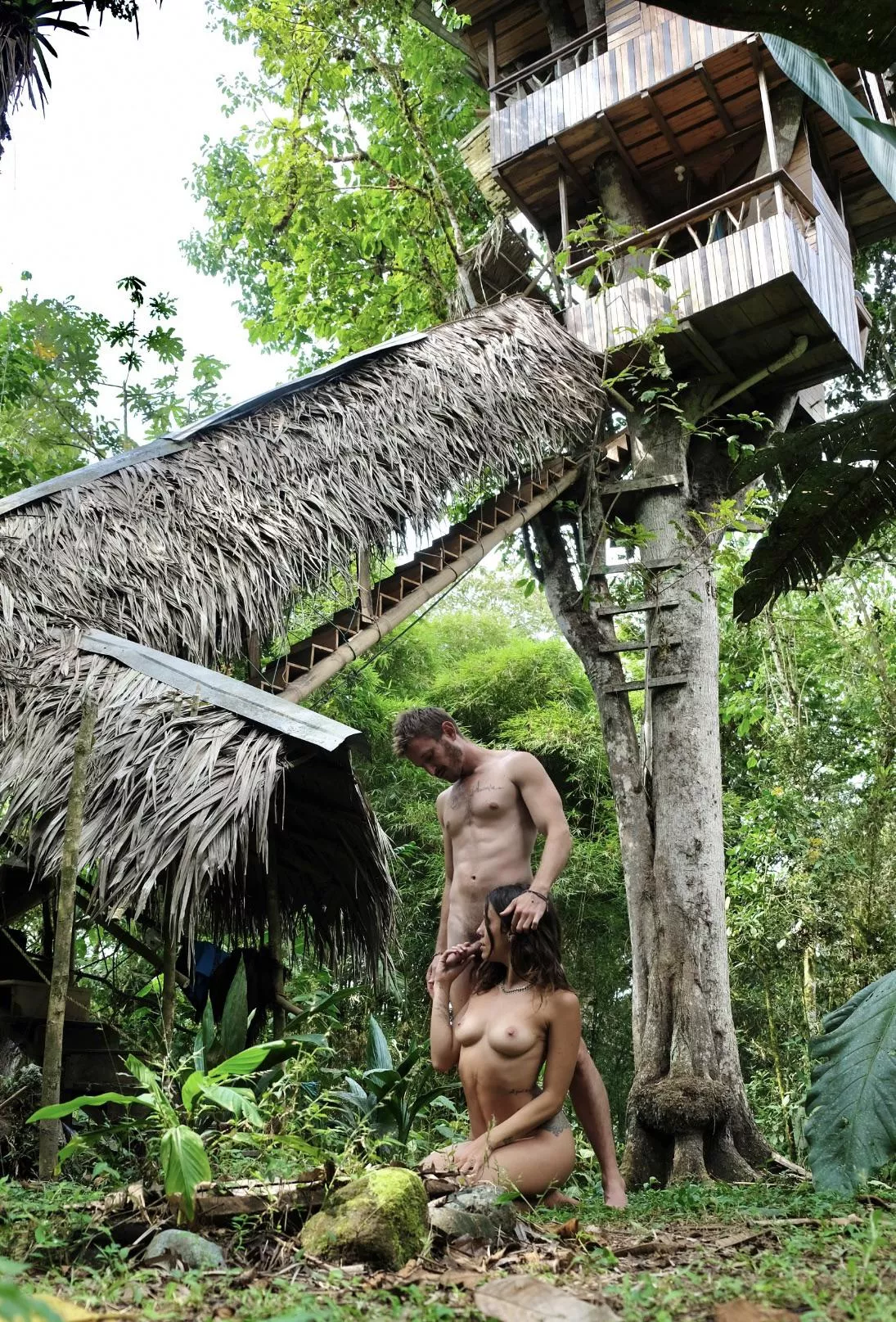 Hey look at the wood on this tree house