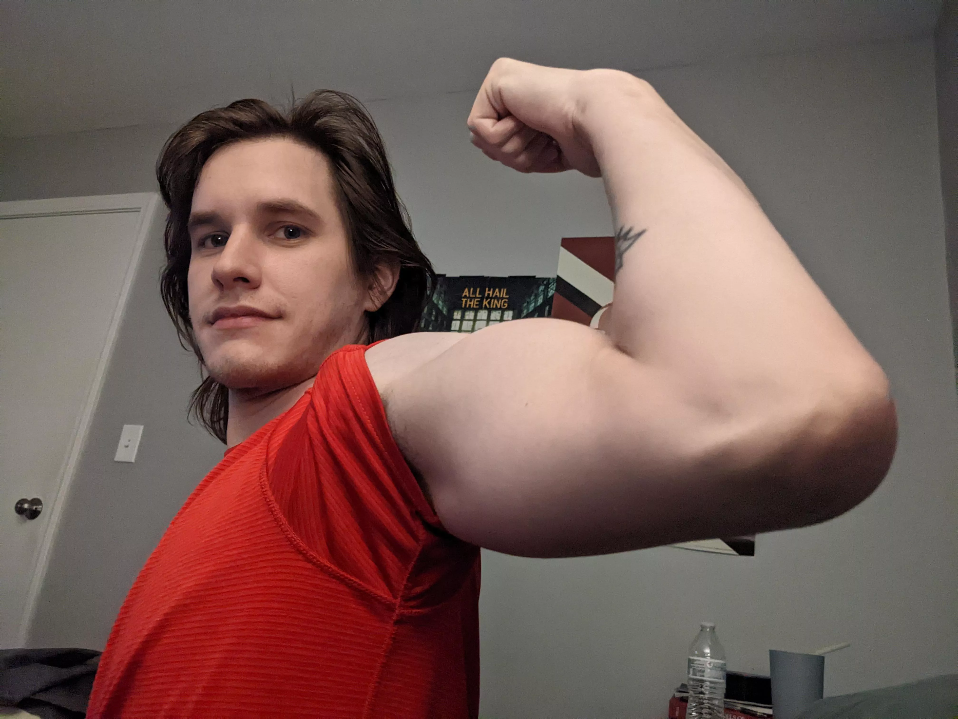 My forearms are coming in finally