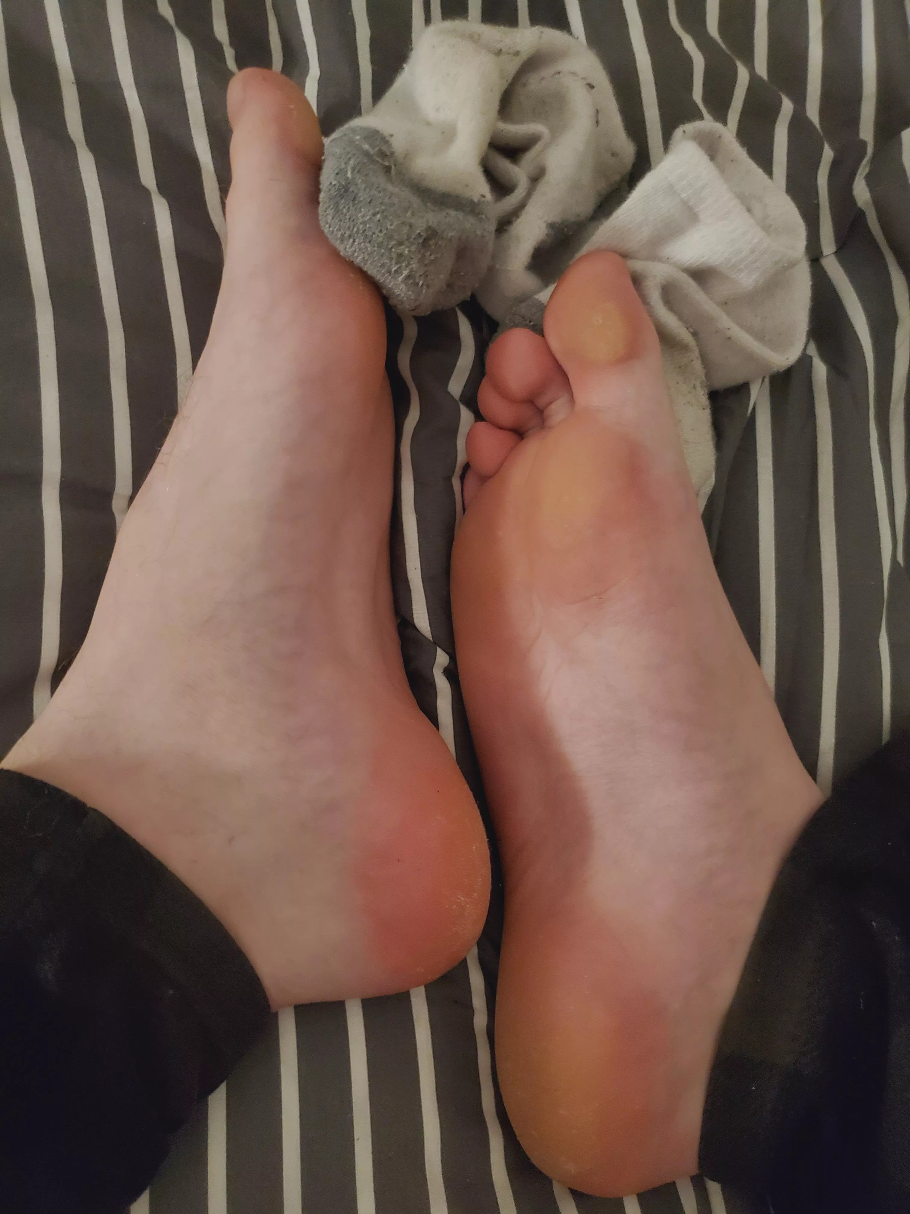 Socks off ðŸ˜Š