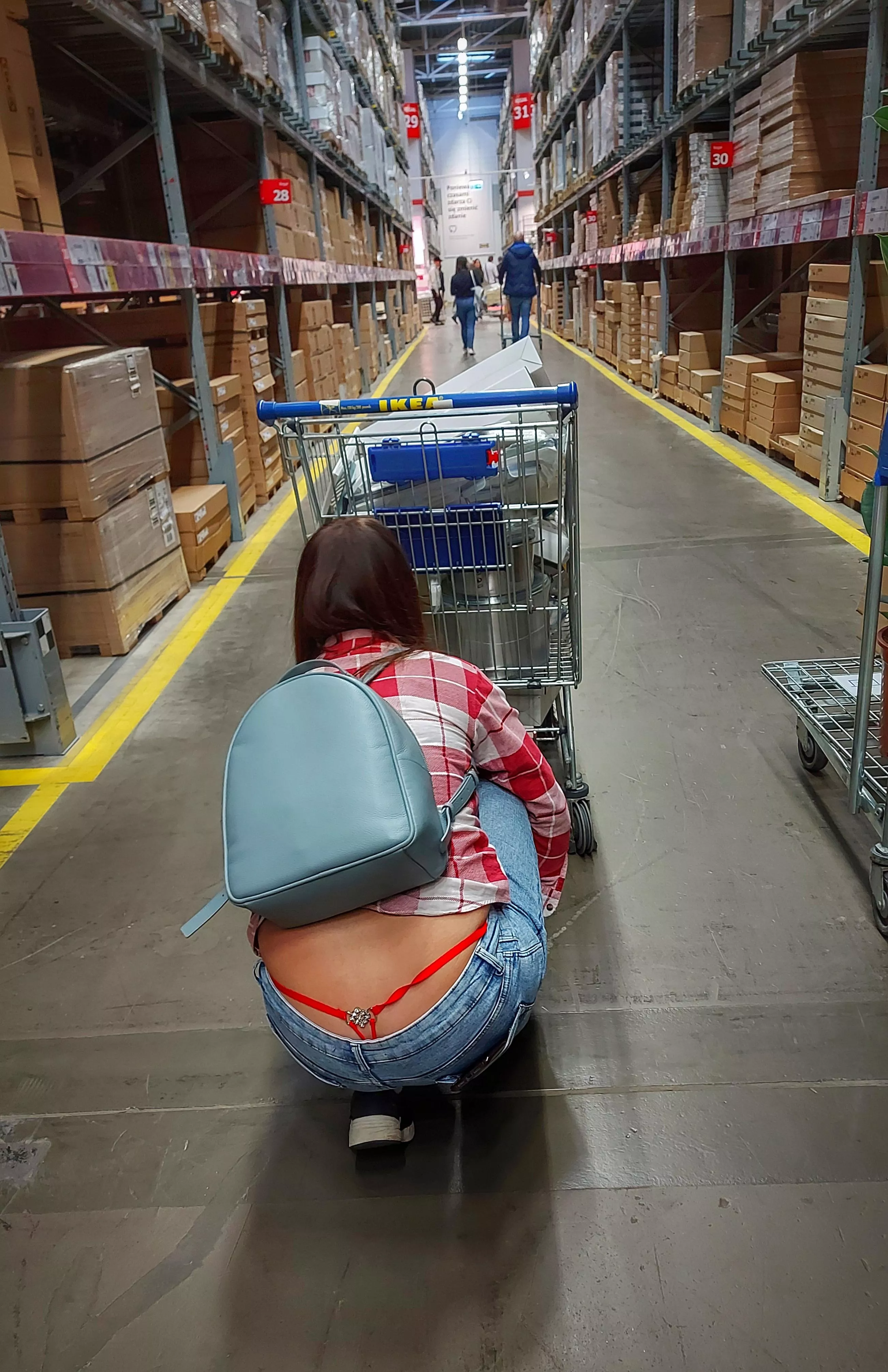 Went to the IKEA this Sunday and enjoyed teasing other shoppers