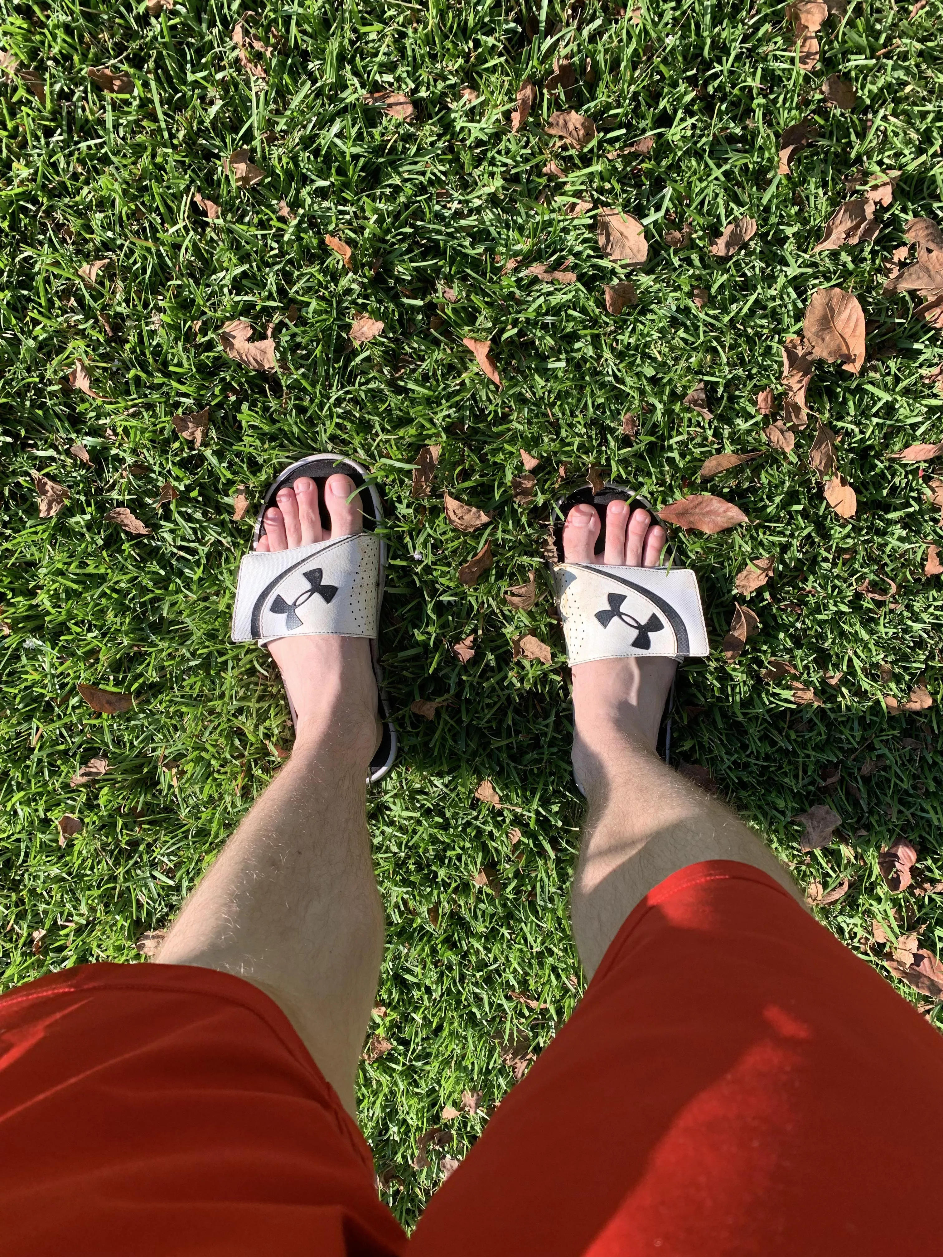 Bare feet and warm days are the best