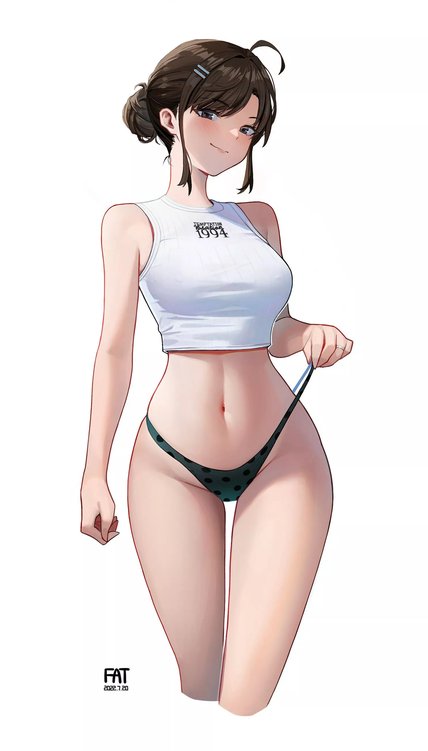 Flexing her sexy body [Original]