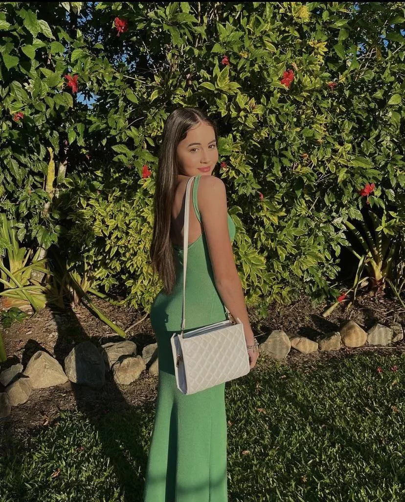 Green dress