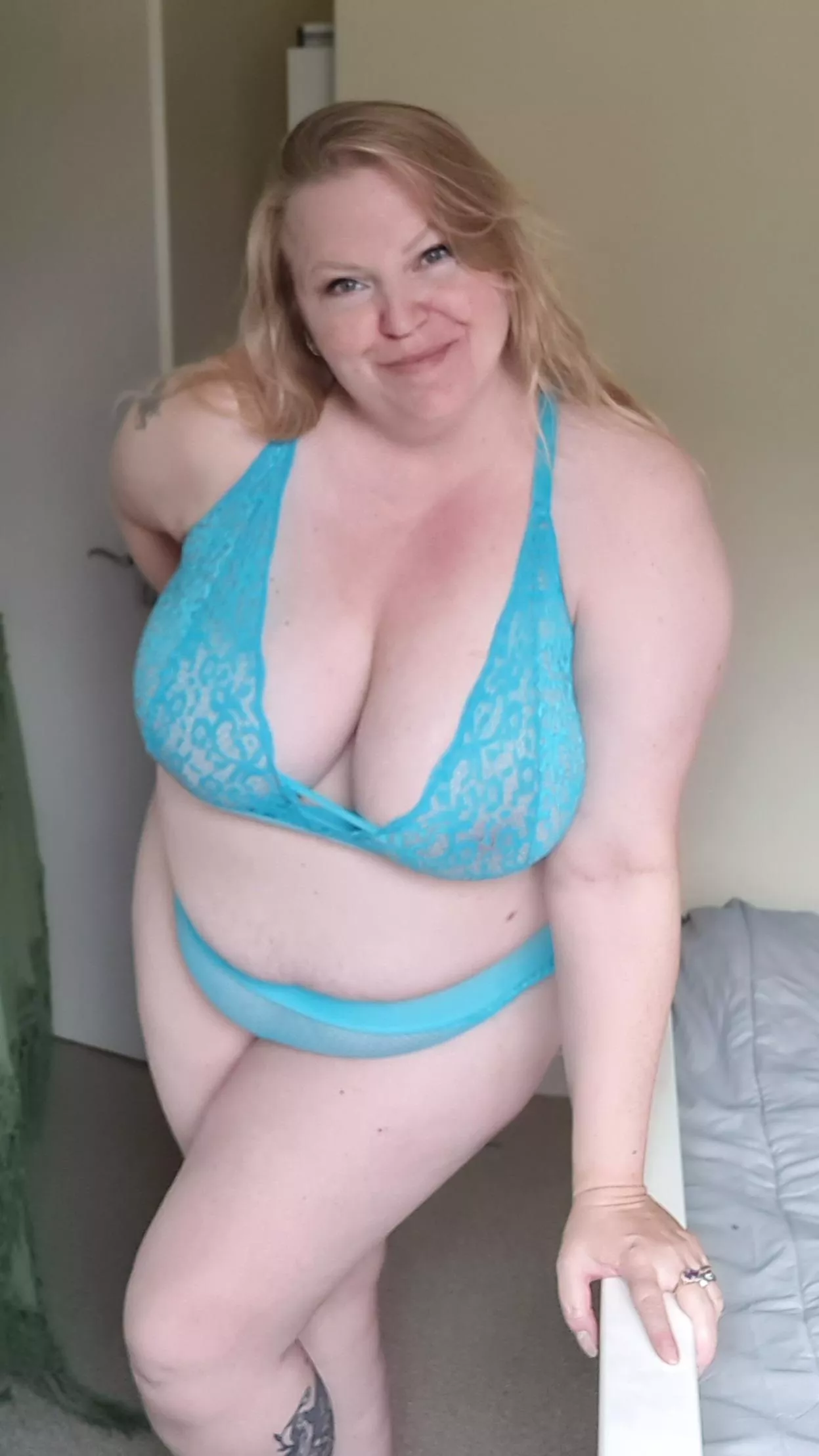 Just having a relax day in my lingerie.