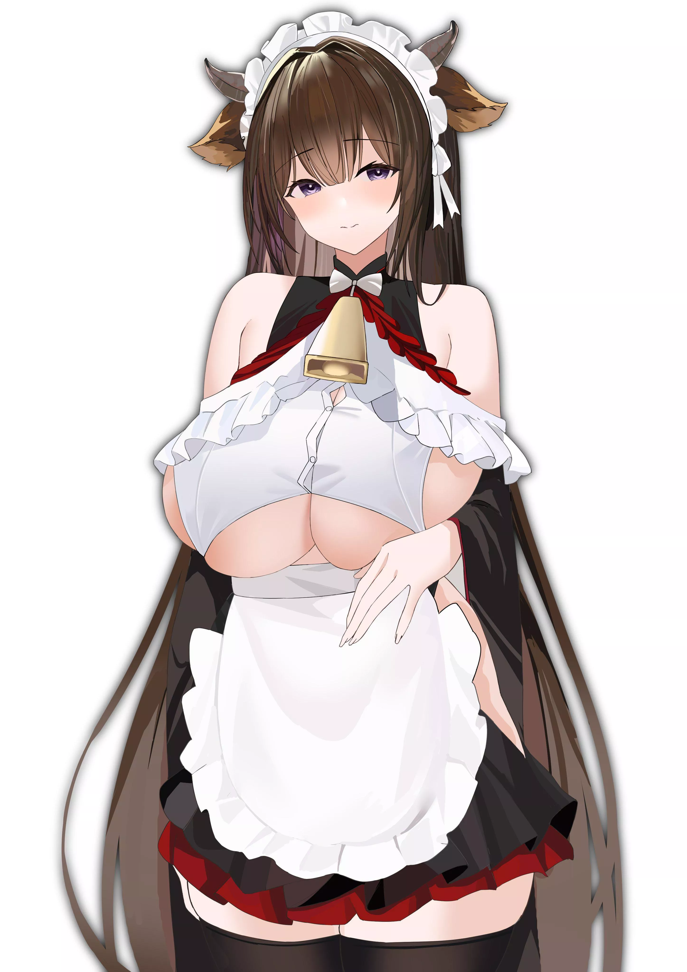 milk maid Kashino (@tetetenten1525)[Azur Lane]