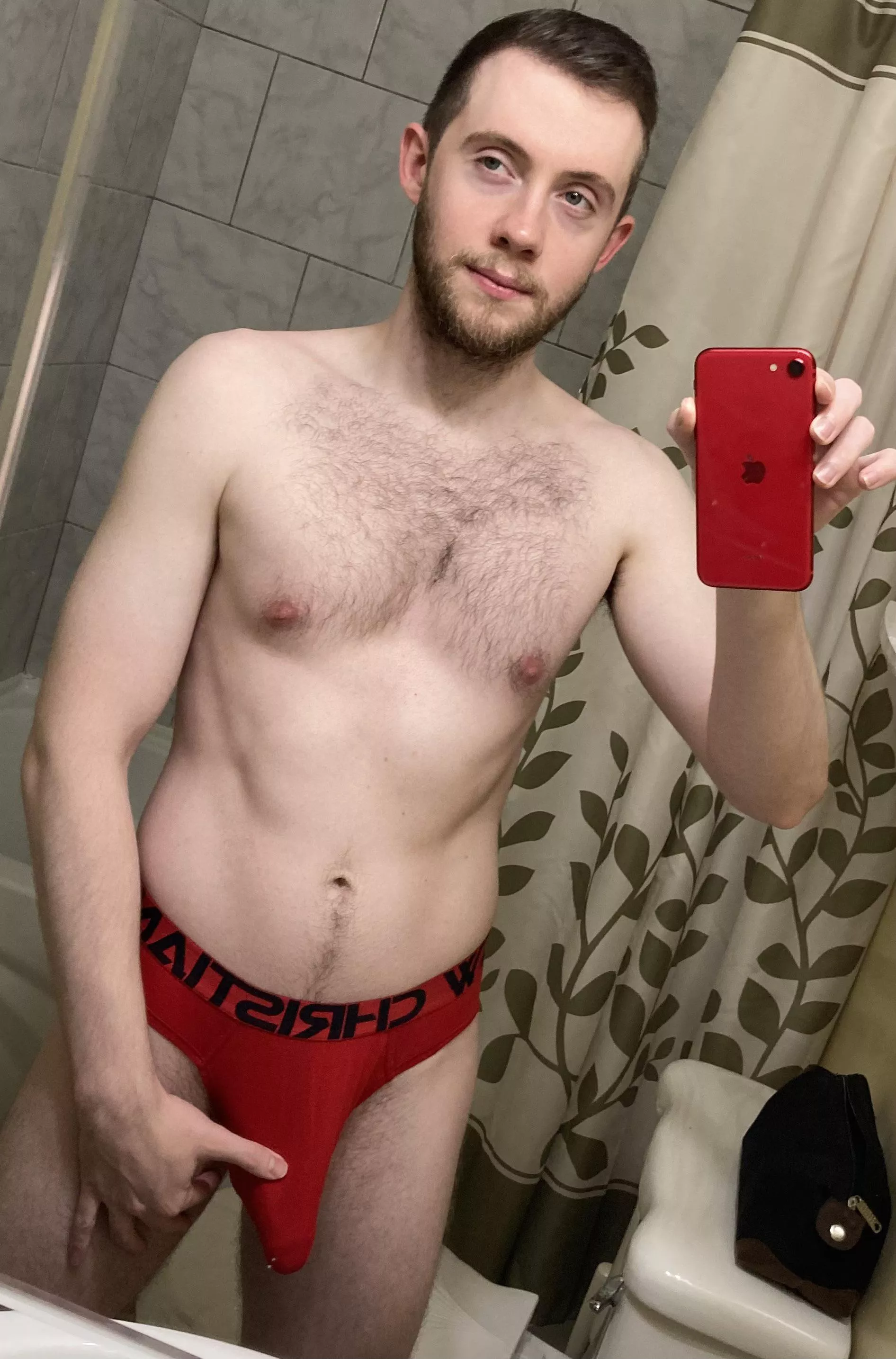 My phone and briefs match