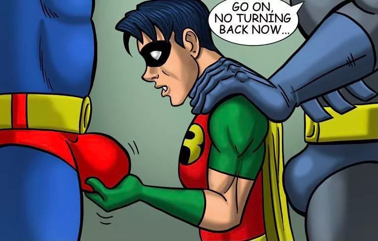 No turning back now Robin… (IcemanBlue) [Batman, Superman]