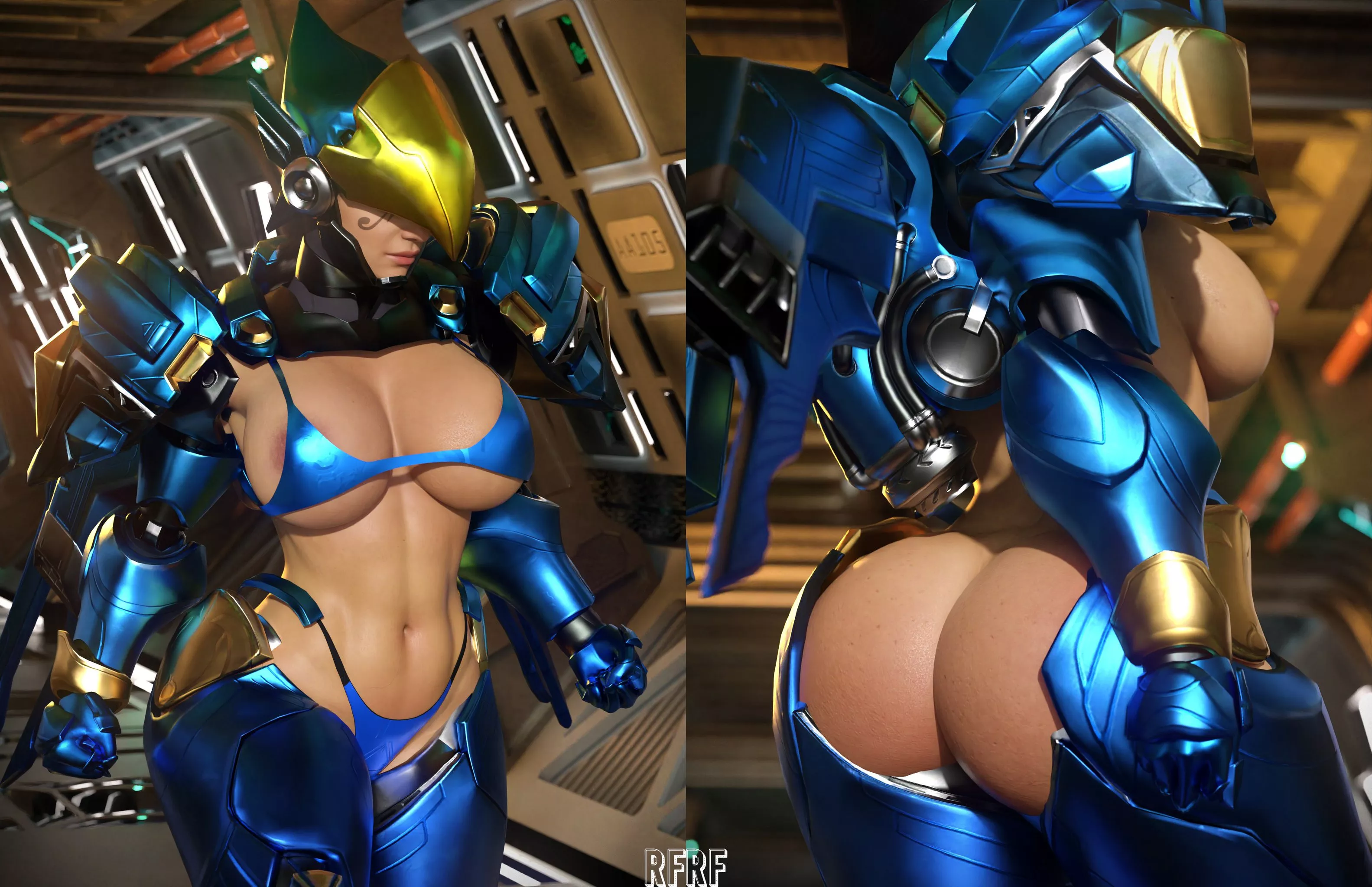 Pharah (Rude Frog 3D)