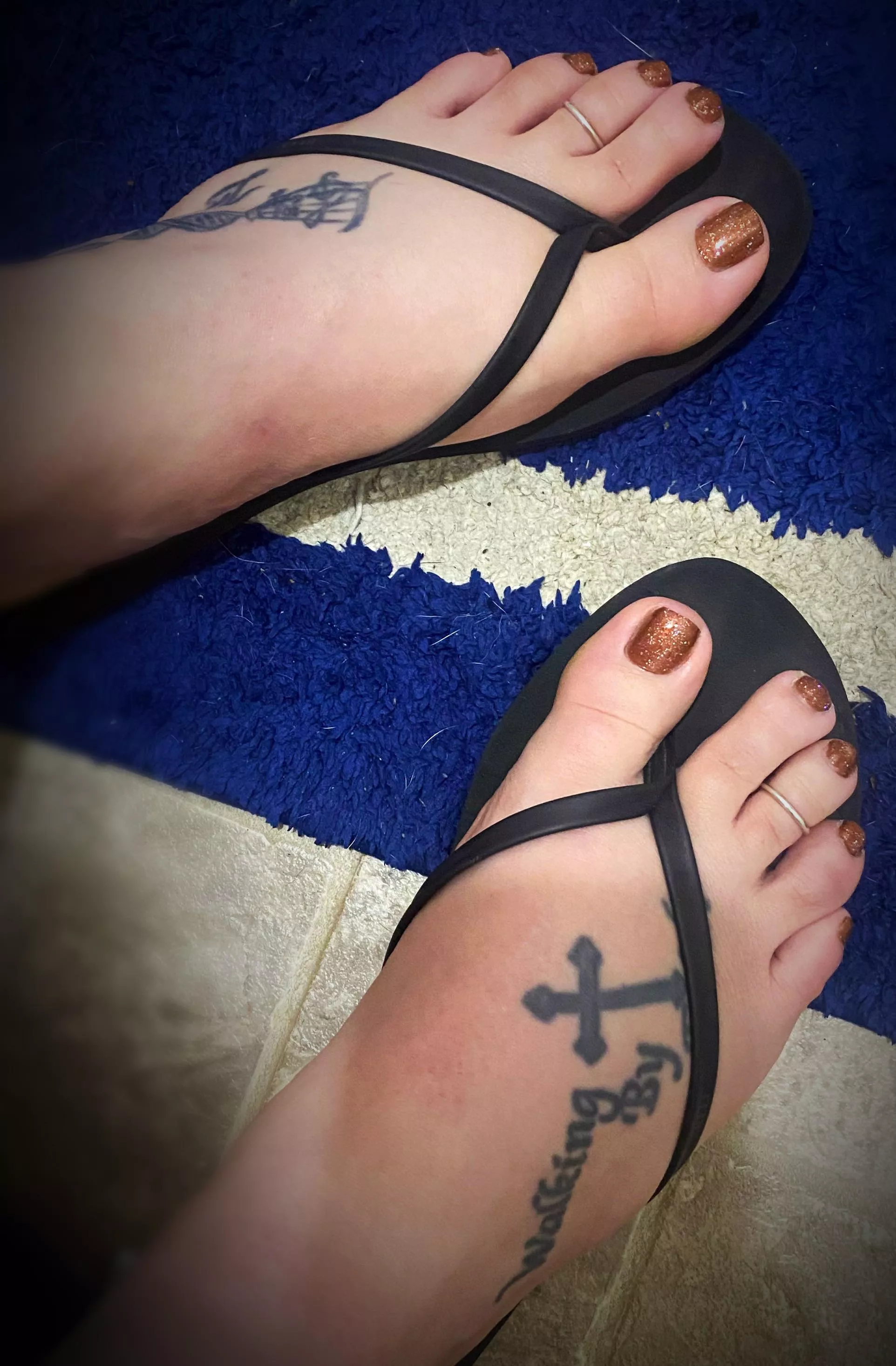 Quick pic of the new pedi 😊