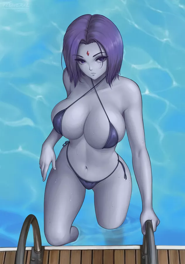 Raven bikini (Flowerxl)