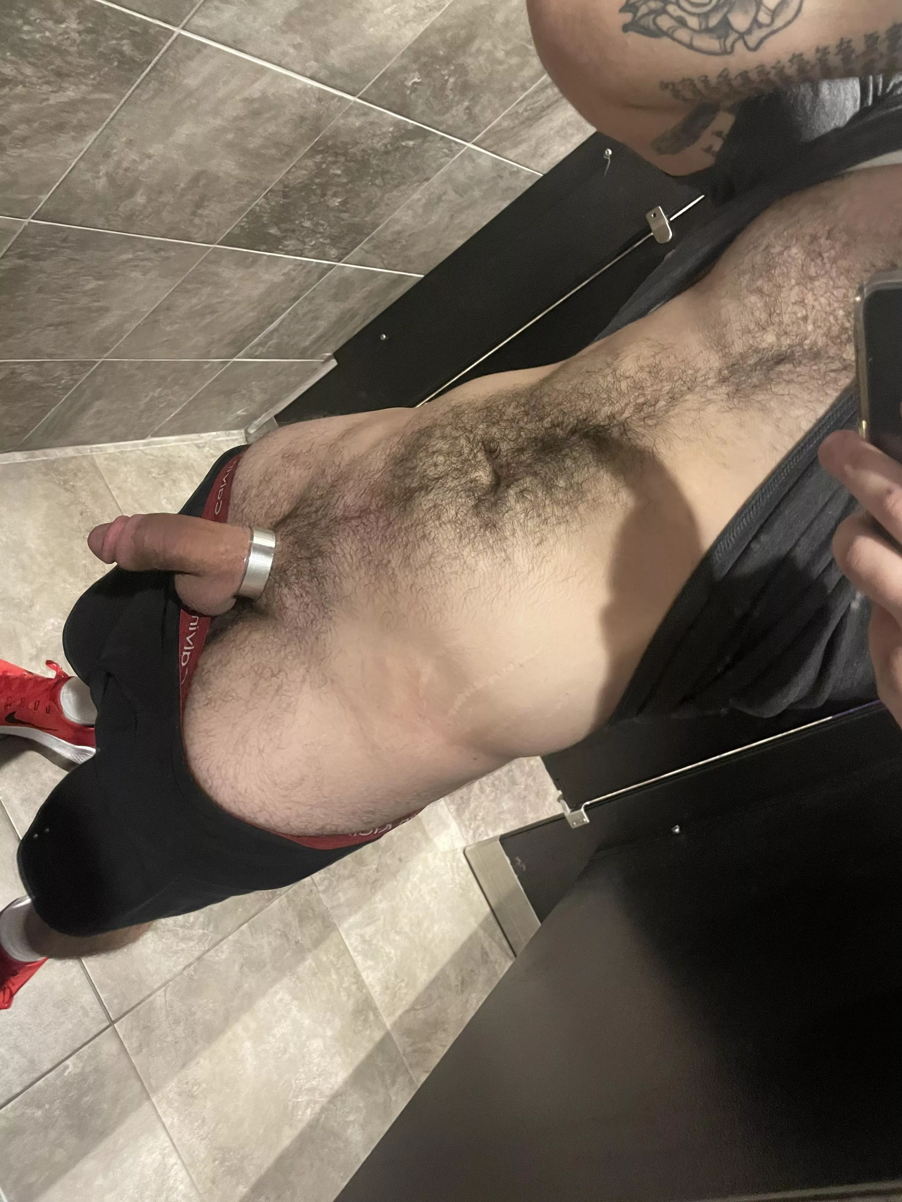 Sweaty cock #postgym