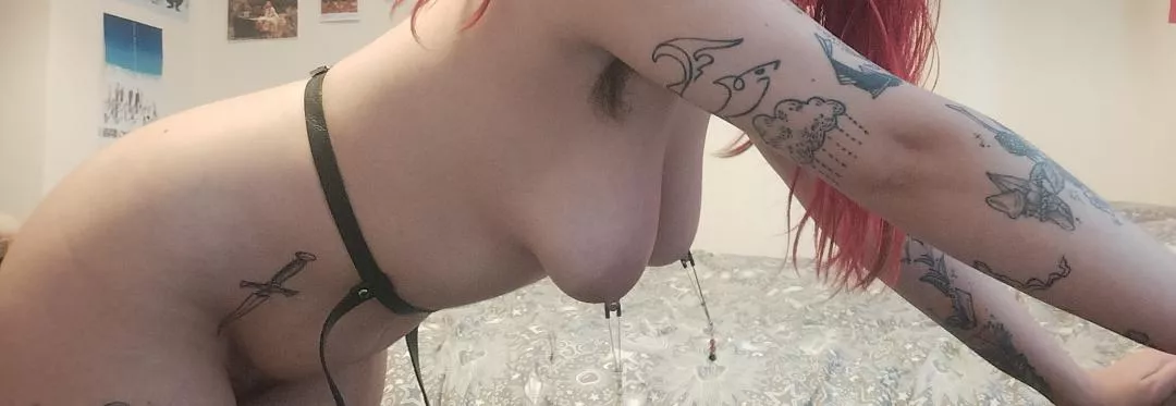 Want to make these nipple clamps swing?