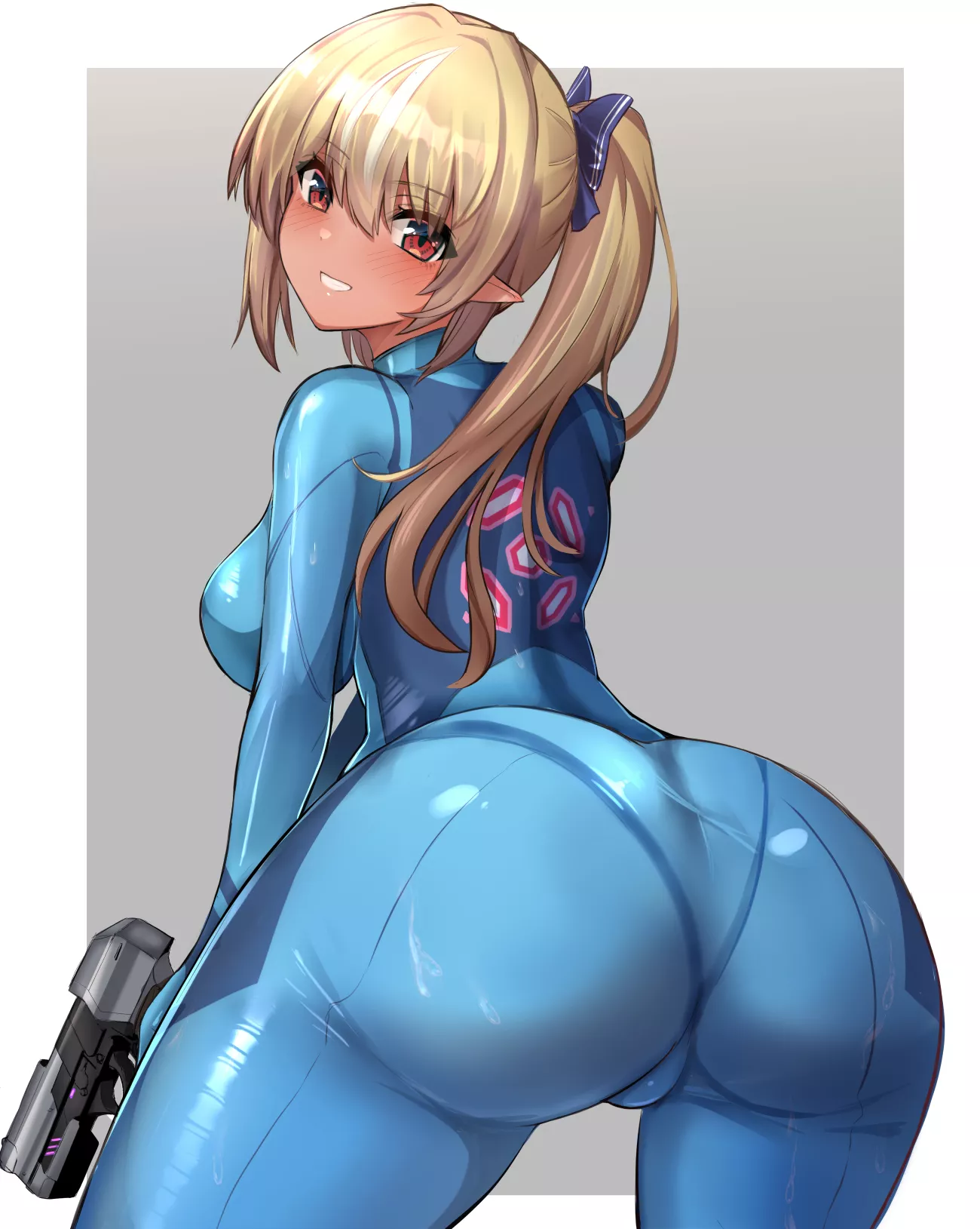 Zero Suit Booty Shiranui Flare (Kihou No Gotoku Dmc) [Hololive/ Metroid]