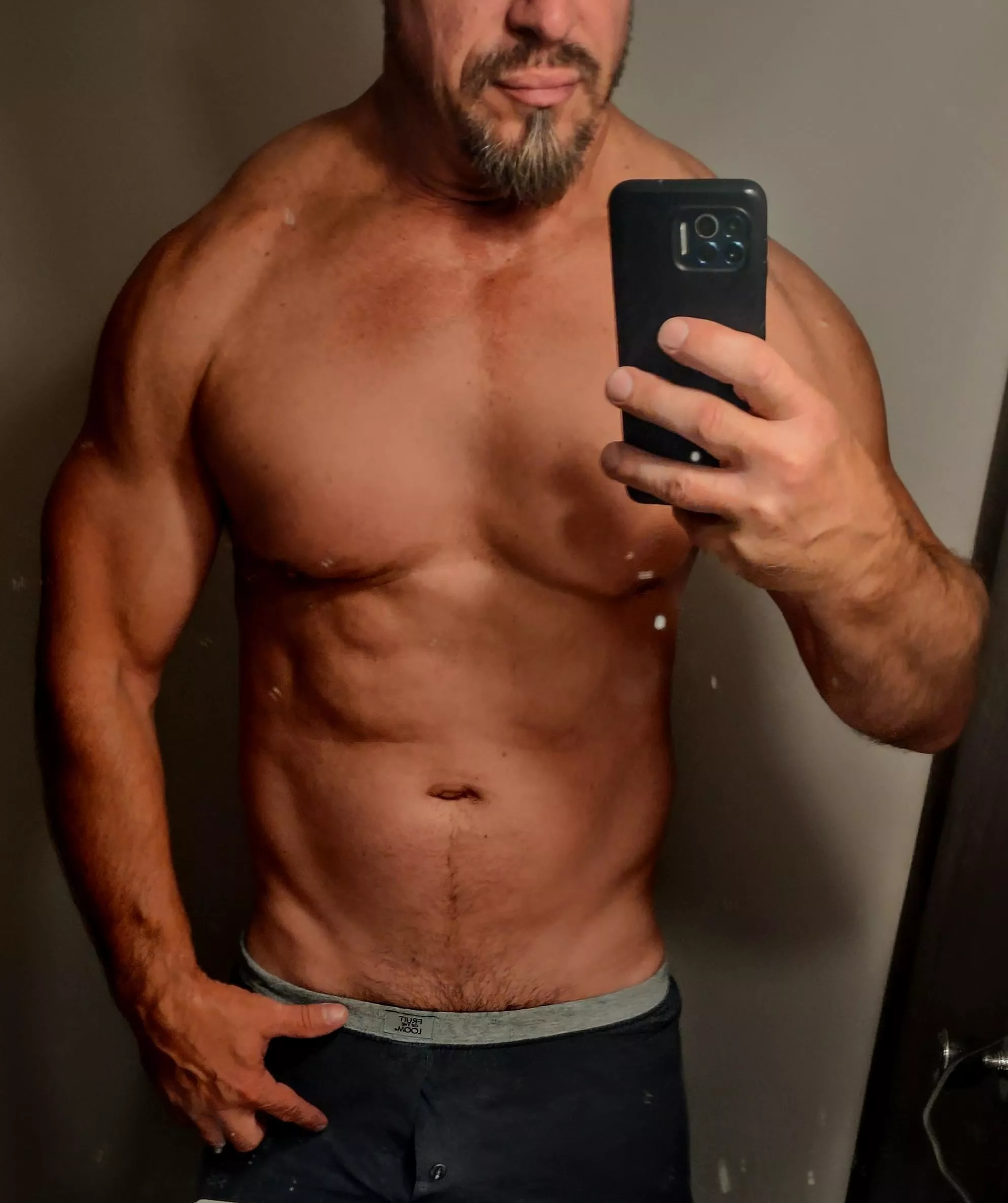 53 (M) got a great hump day pump this morning!