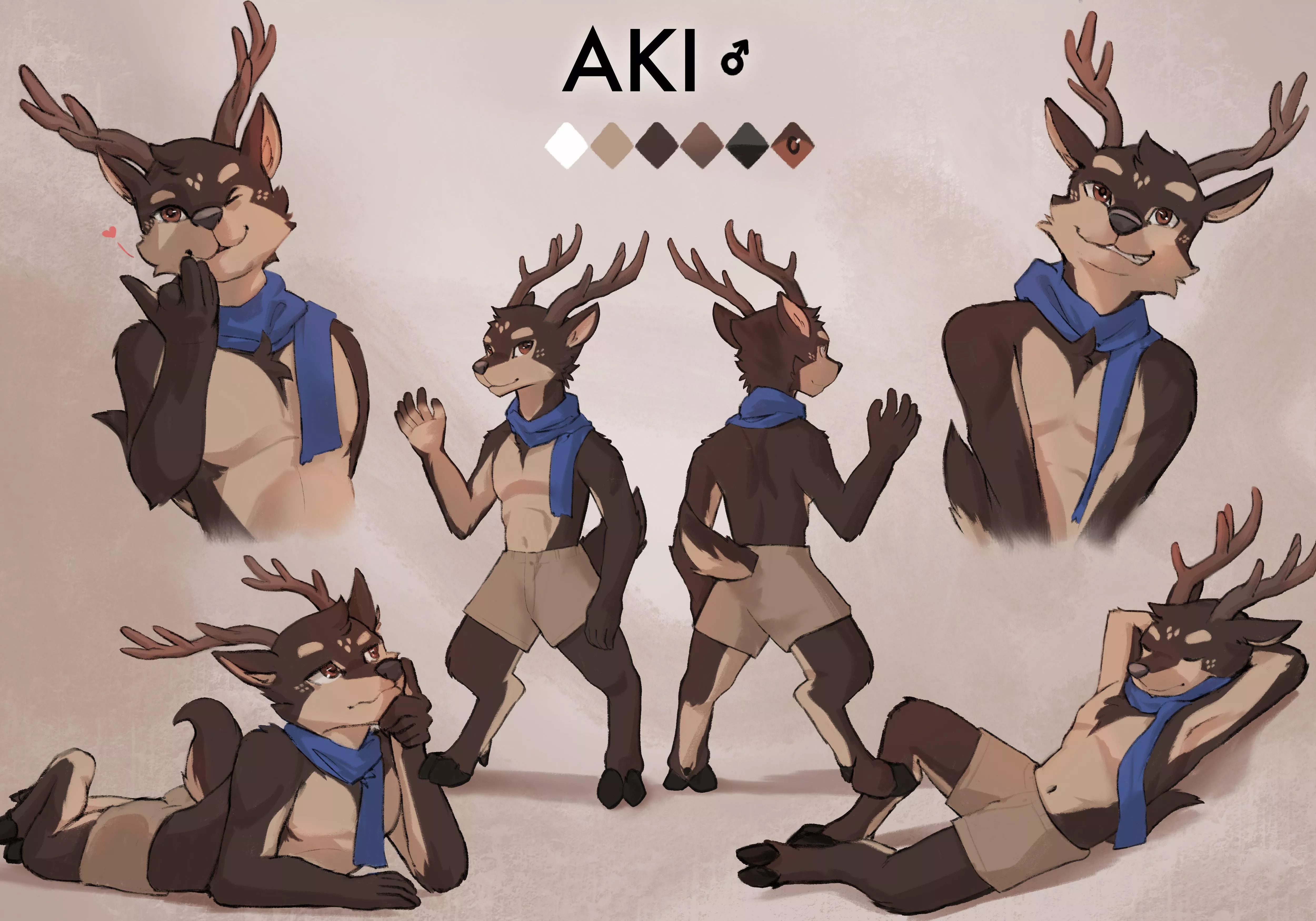 (Comm) Aki Sheet (Stampmats) *comm: open