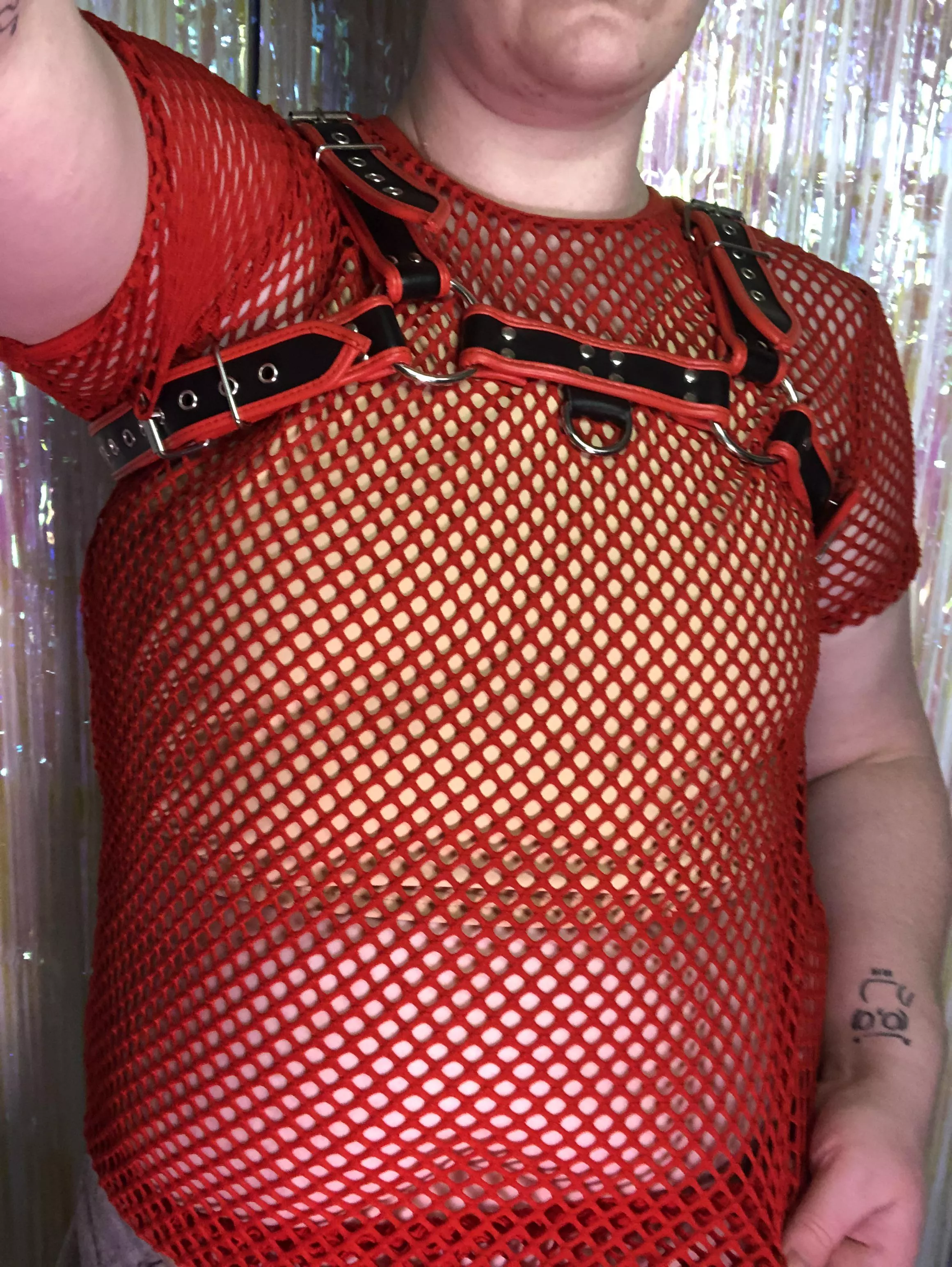 Do you have a thing for mesh and leather?