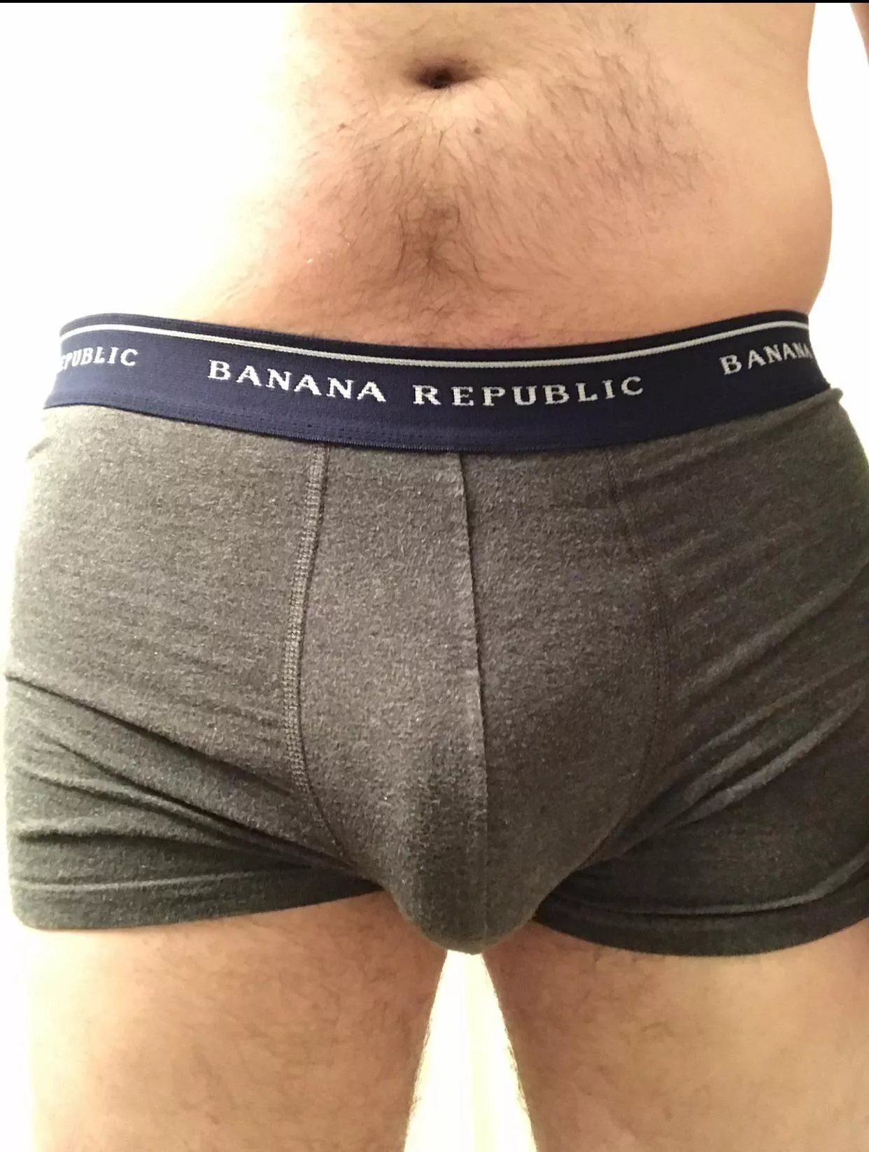 Grey boxer briefs