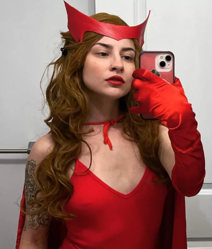 Pierced Wanda Maximoff costume